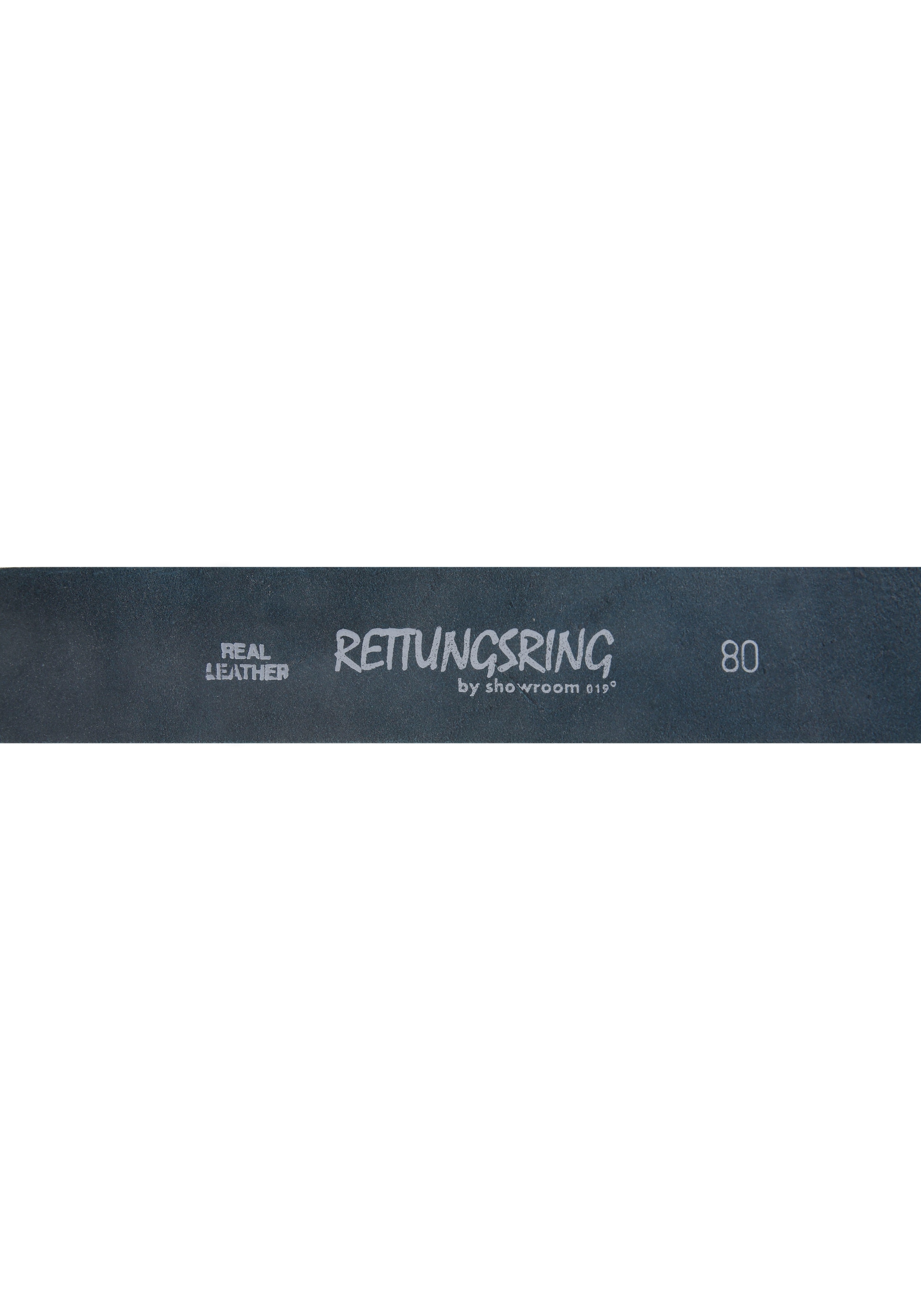 RETTUNGSRING by showroom 019° Ledergürtel, mit austauschbarer Schließe »Blume Schnörkel«