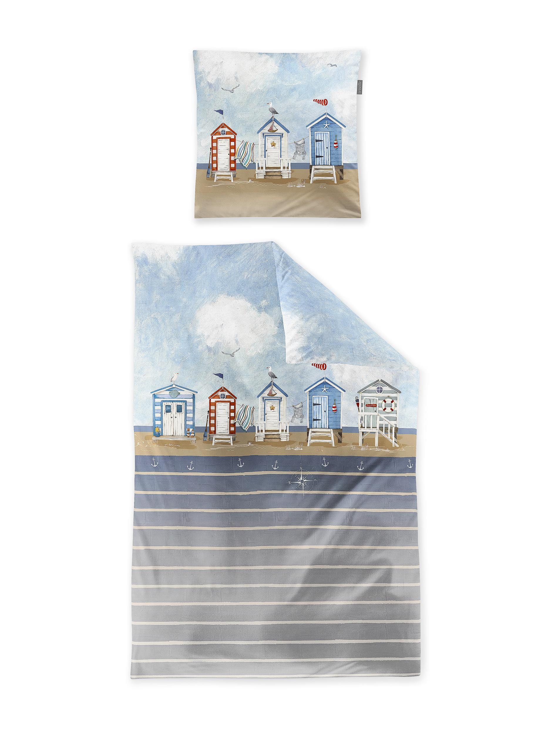 Irisette Bettwäsche »Wave 8650« 2 anschmiegsam und atmungsaktiv, Ganzjahresqualität