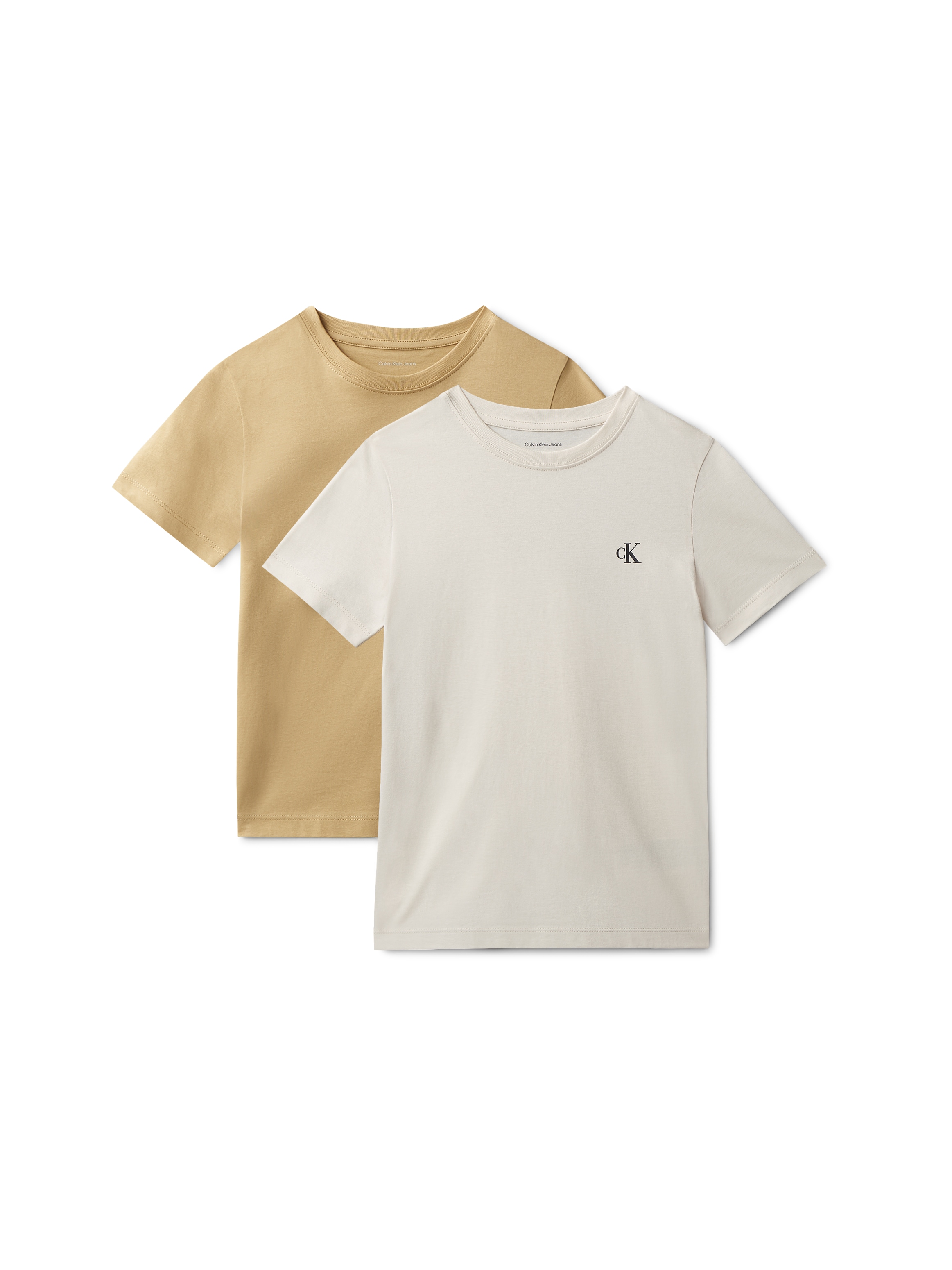 Calvin Klein Jeans T-Shirt »2-PACK MONOGRAM TOP« für Kinder bis 16 Jahre mit Logoprägung