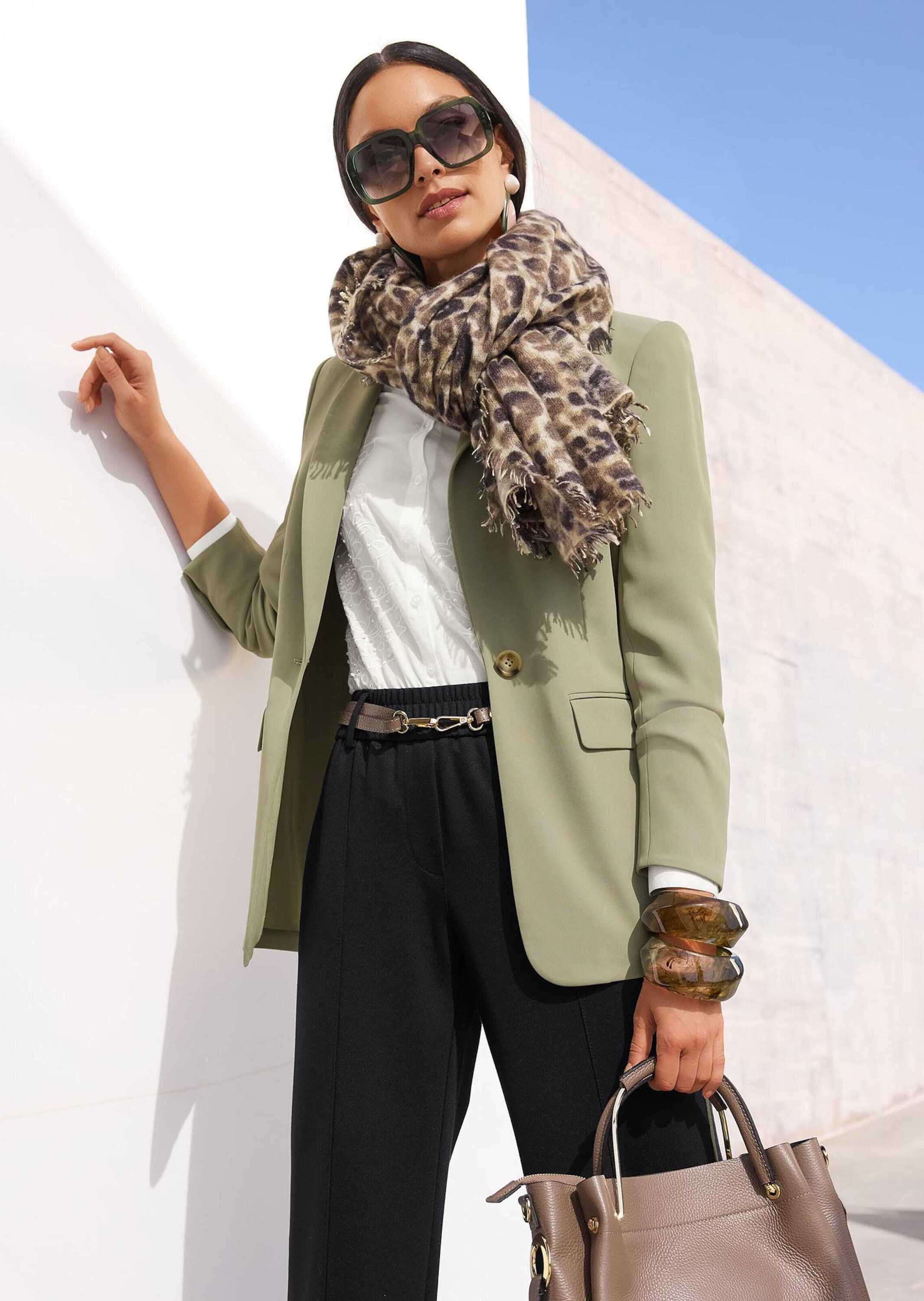 MADELEINE Jackenblazer »Blazer Zeitloser Blazer mit elegantem Kragen«
