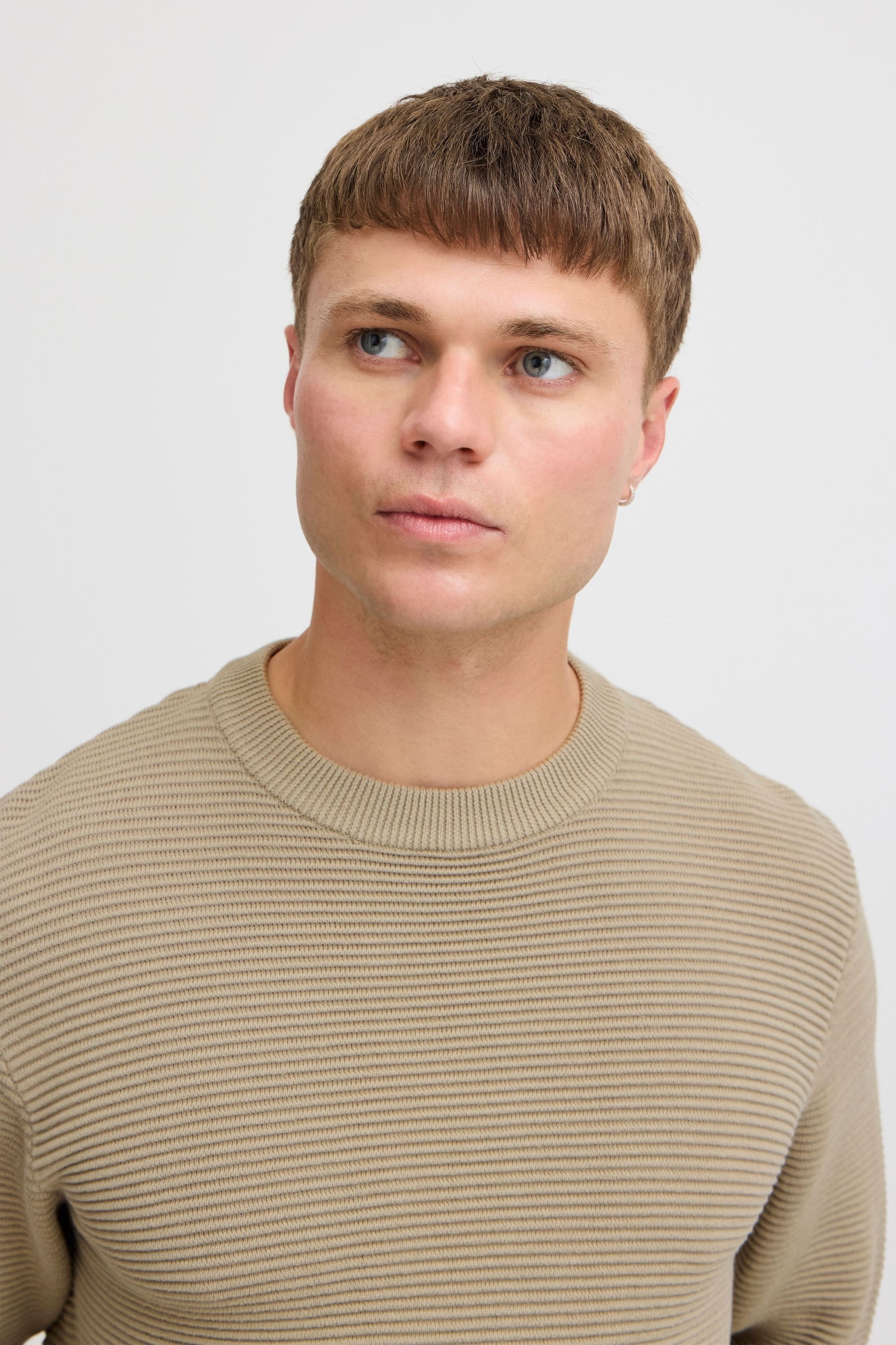 !Solid Strickfleece-Pullover »Strickpullover SDValencia«