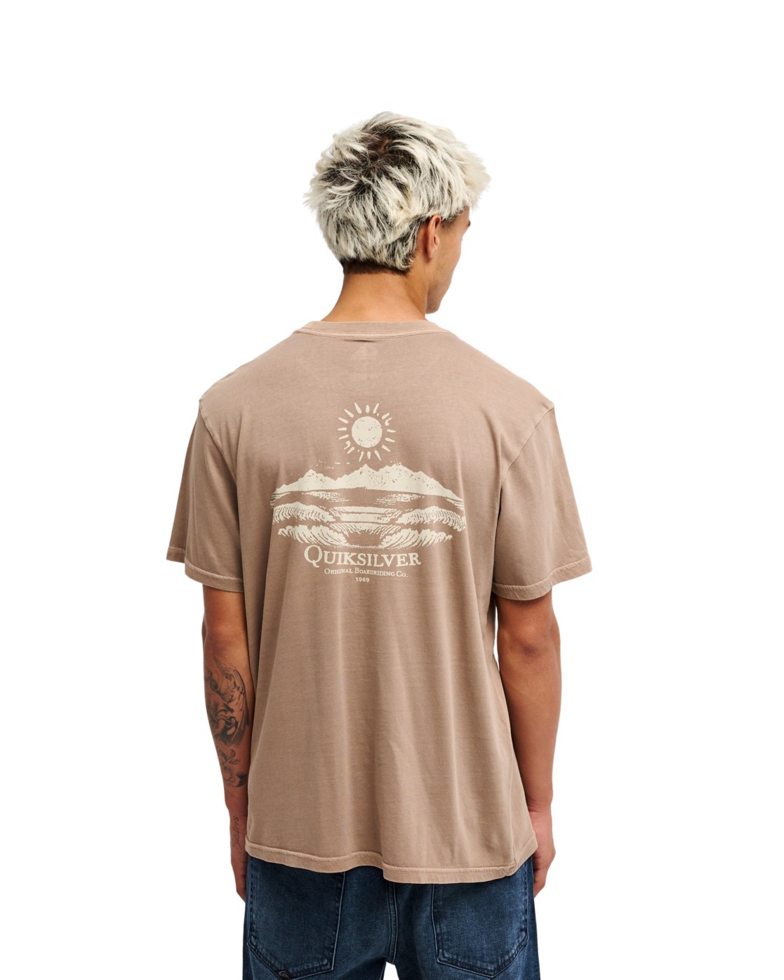 Quiksilver T-Shirt »Evo Neon Blue«