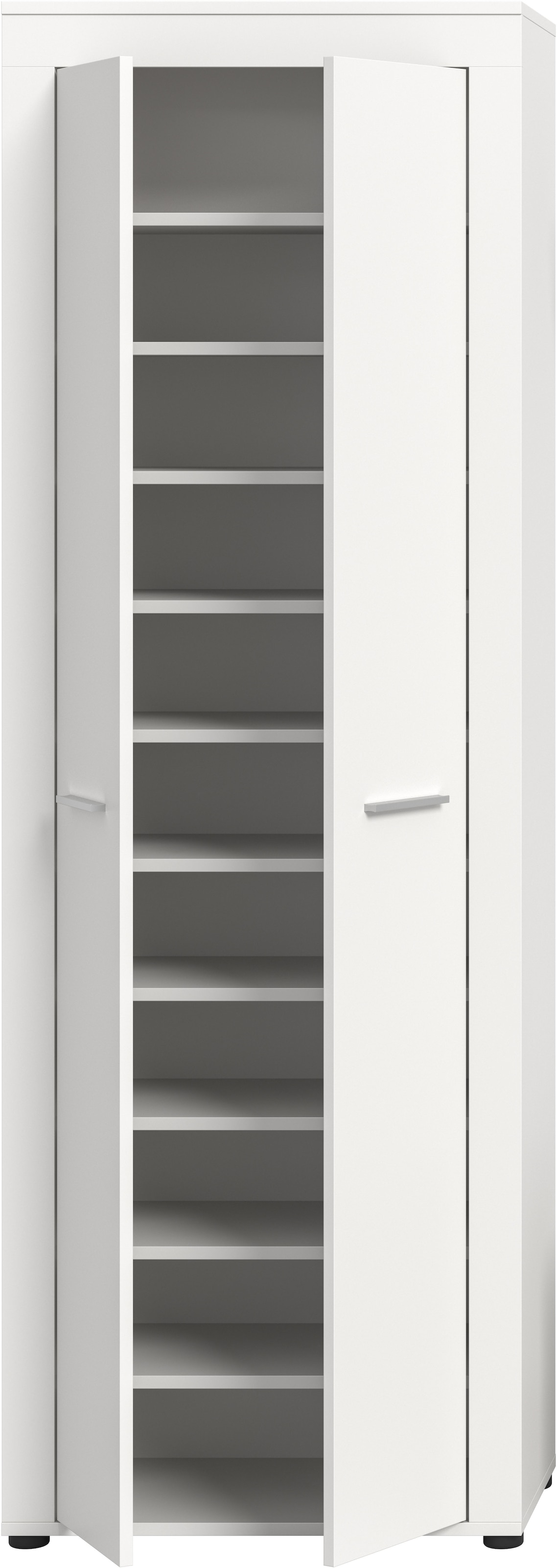 INOSIGN Schuhschrank »Aosta«, (1 St.), Schuhschrank, Höhe 191 cm, 11 Fächer, Garderobenschrank, Flur, Diele
