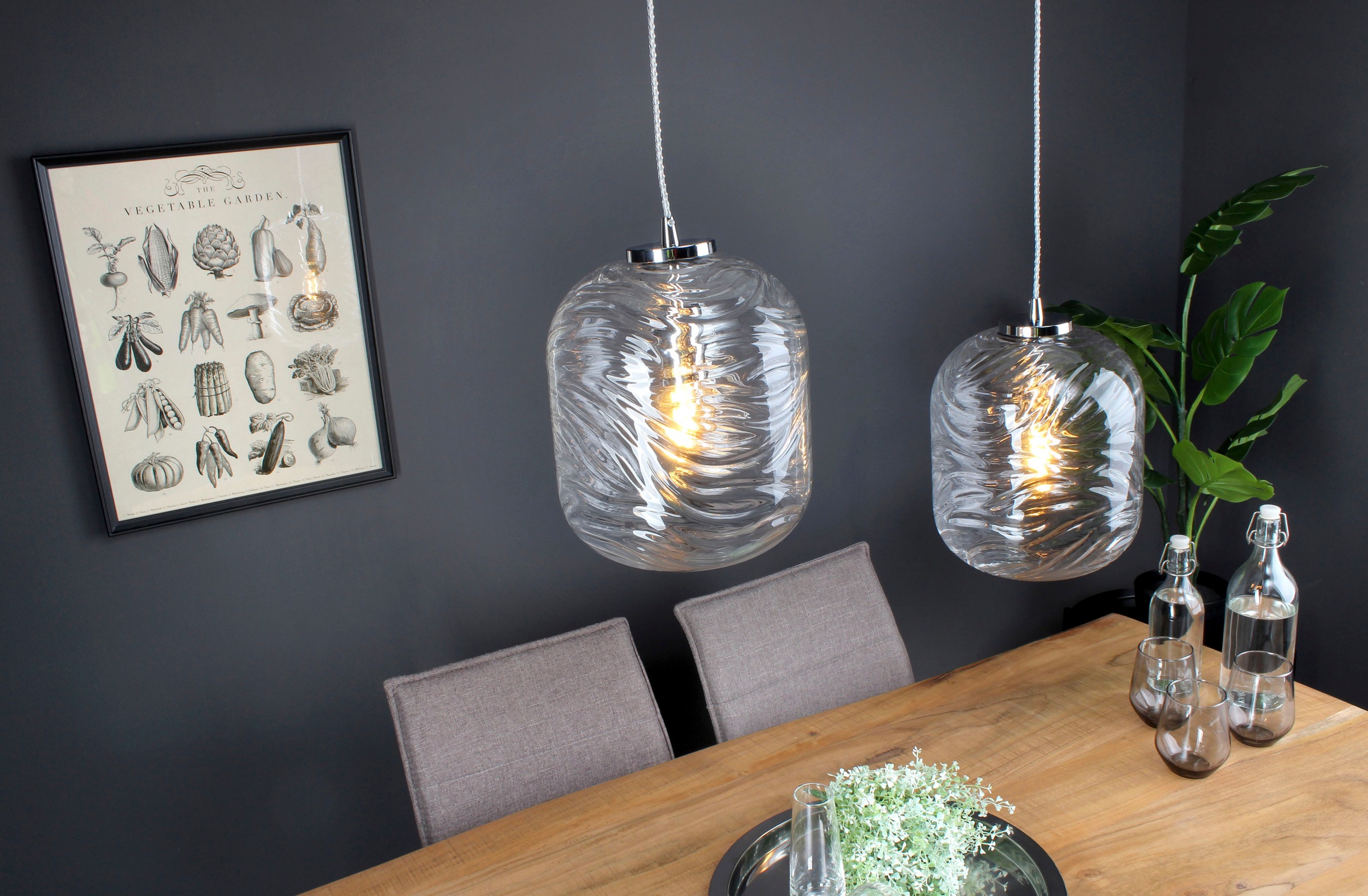 ECO-LIGHT Pendelleuchte »Nereide«, Leuchtmittel E27 | ohne Leuchtmittel