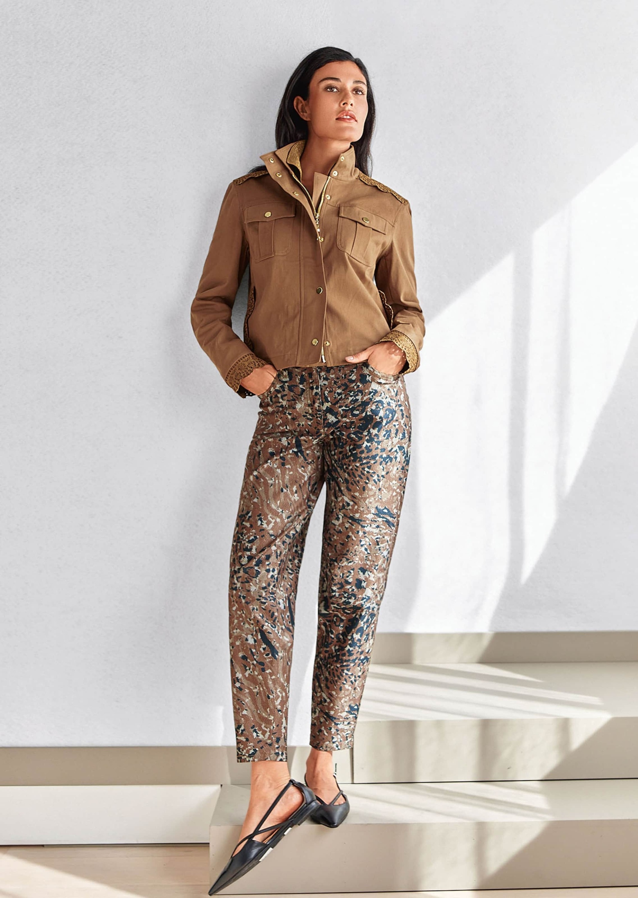 MADELEINE Regular-fit-Jeans »Jeans Karottenjeans im Highwaist-Stil«