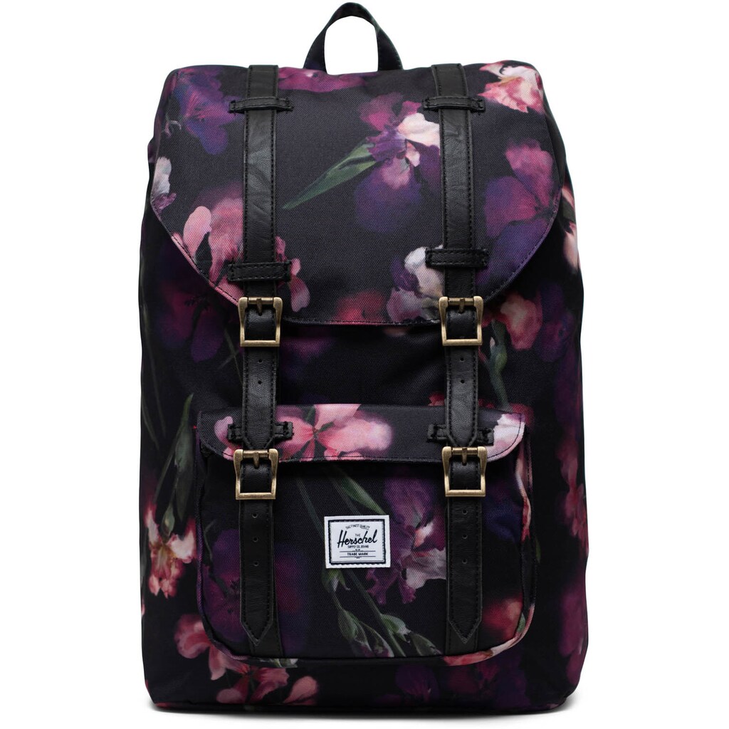 Herschel Laptoprucksack »Classic, Little America Mid-Volume, Watercolour Iris«