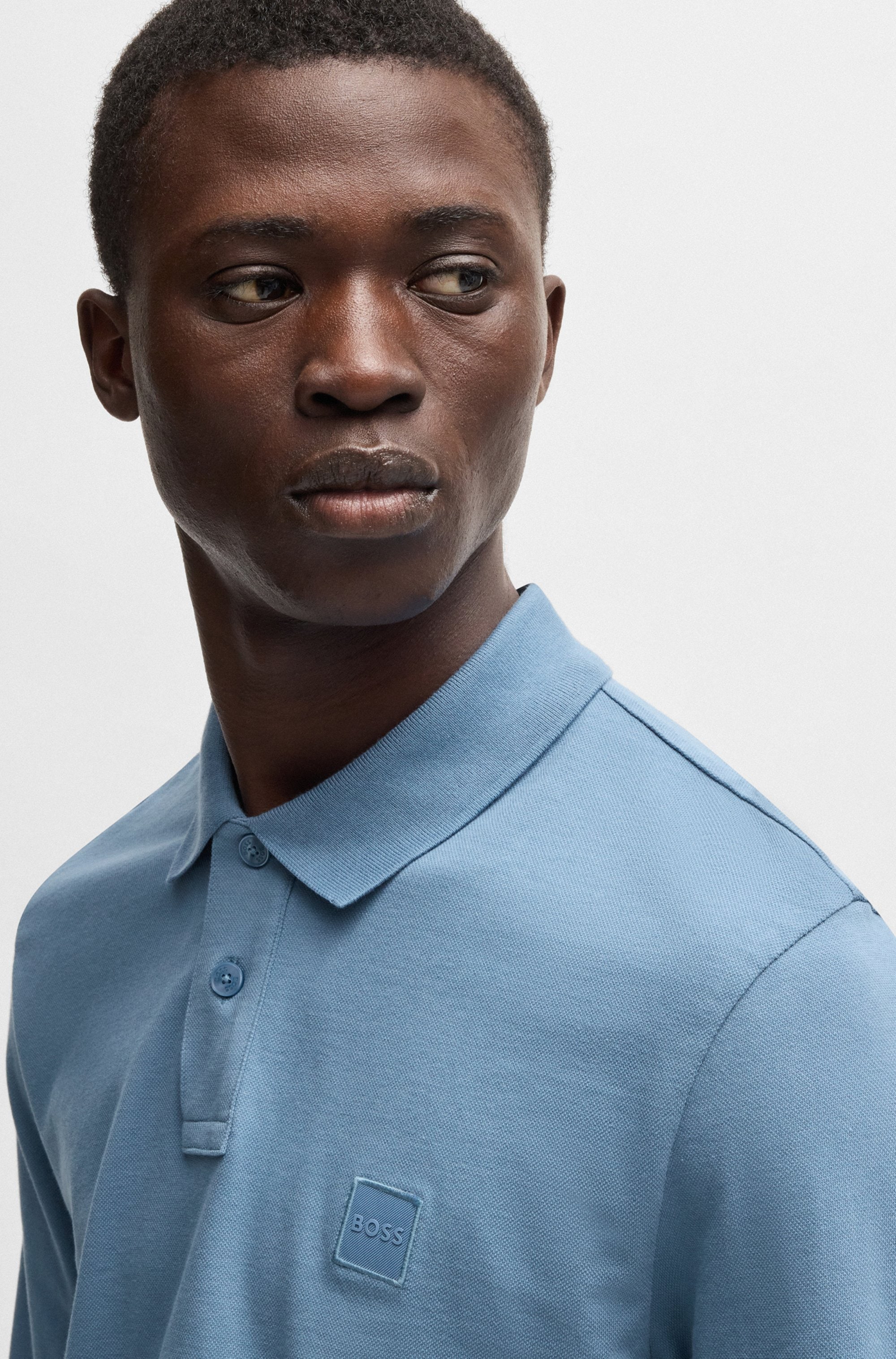 BOSS ORANGE Poloshirt »Passerby«, mit BOSS-Logobadge