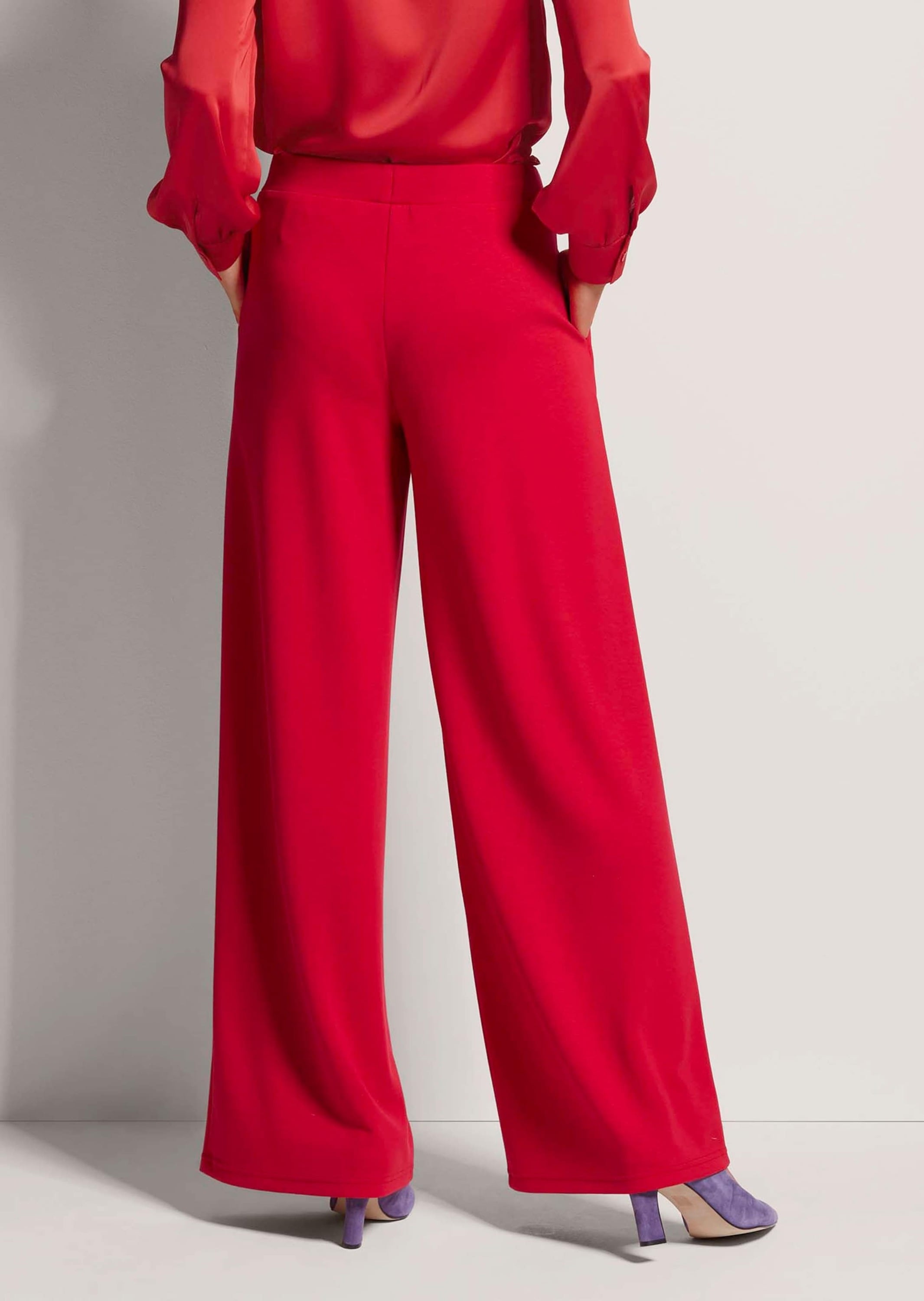 MADELEINE Stoffhose »Hose Schlupfhose mit eleganter Beinweite«