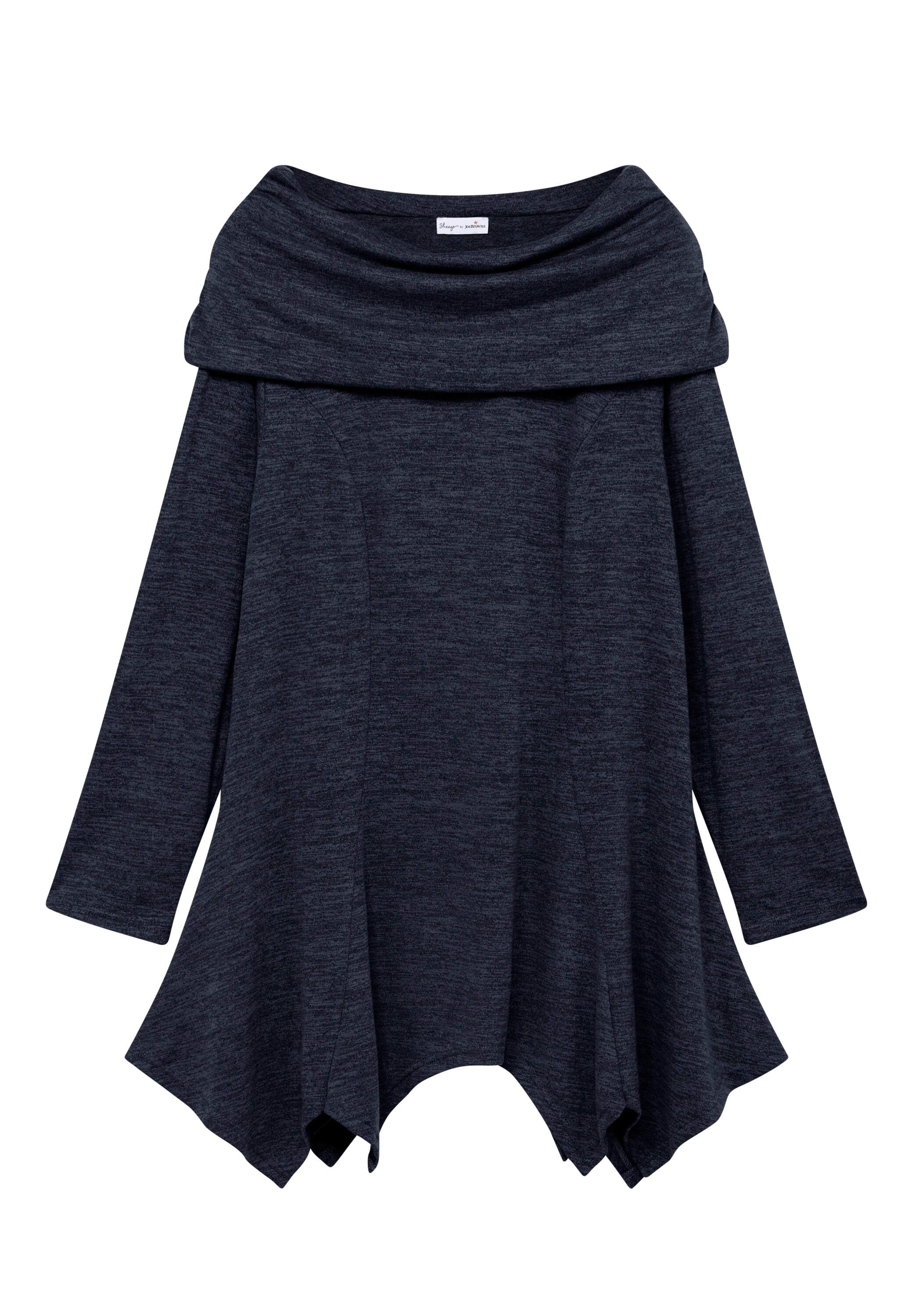 sheego by Joe Browns Sweatshirt »Sweatshirt Longsweatshirt im Strick-Look«
