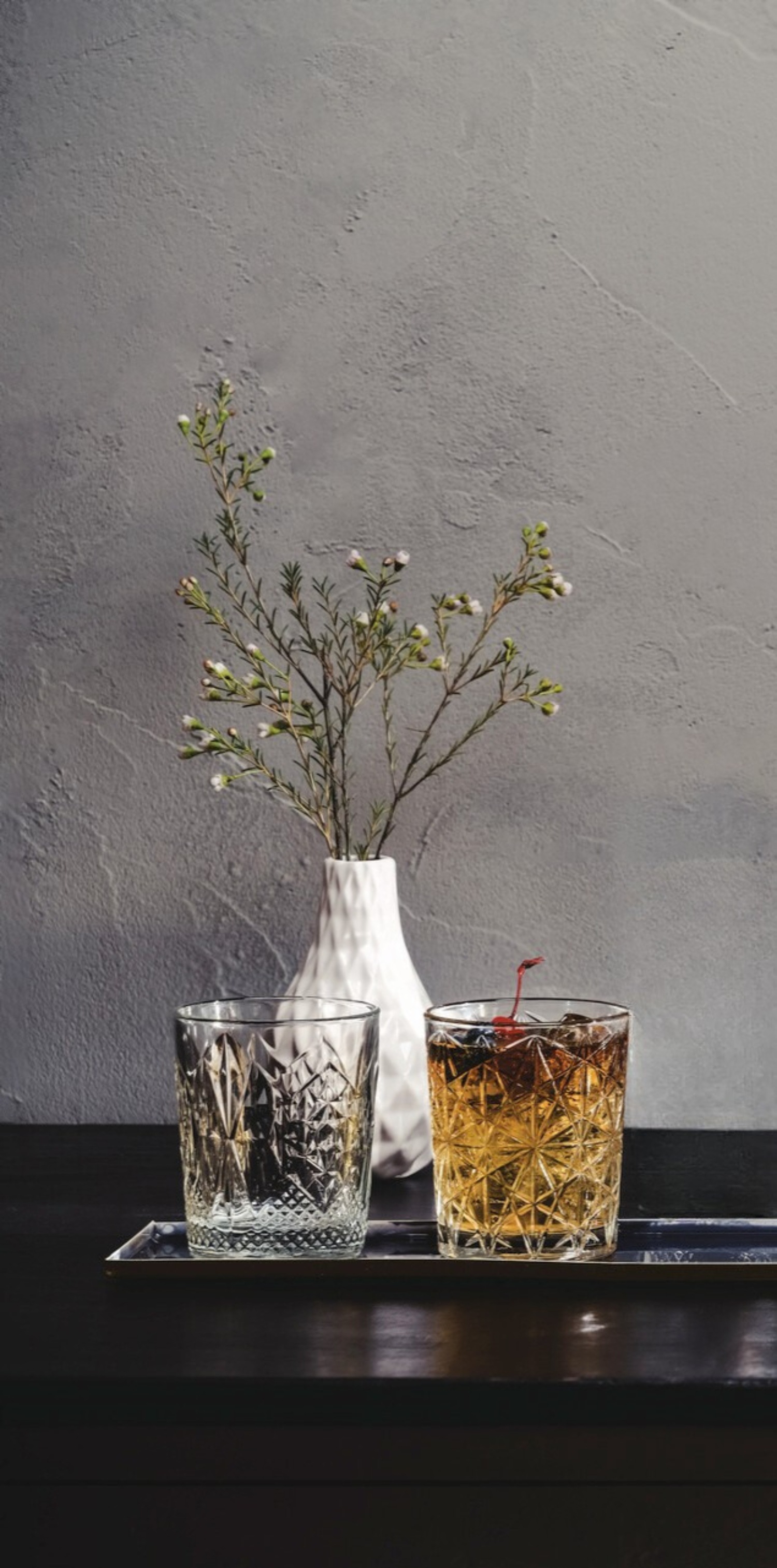 Bormioli Rocco Glas »Acqua Becher- Lounge, 27,5 cl, 4 Stück« Strukturglas, spülmaschinengeeignet