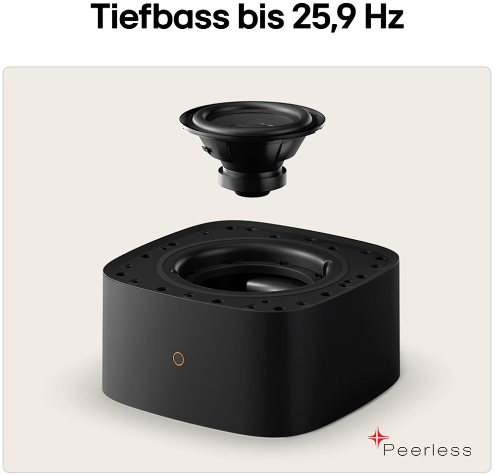 LG Subwoofer »Sound Suite W7« (WLAN (WiFi) App-Steuerung 220 W) mit Dolby Atmos FlexConnect-Technologie