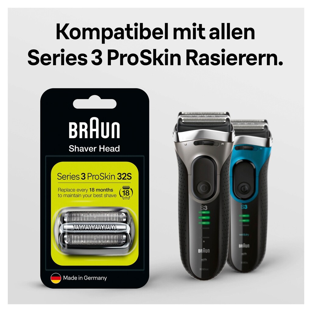 Braun Ersatzscherteil »Series 3 32«