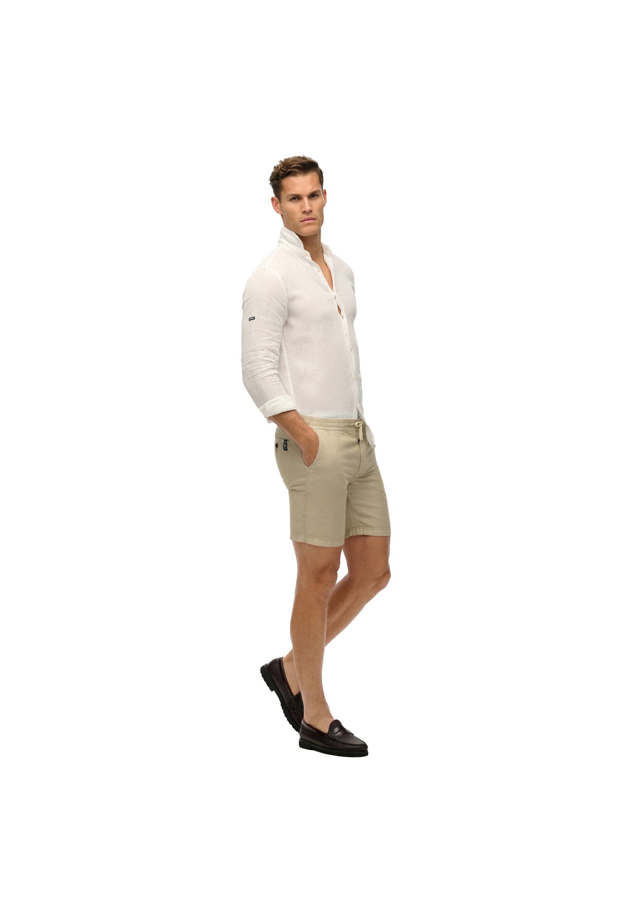 Superdry Shorts »Bermuda-Shorts Merchant Linen Short«