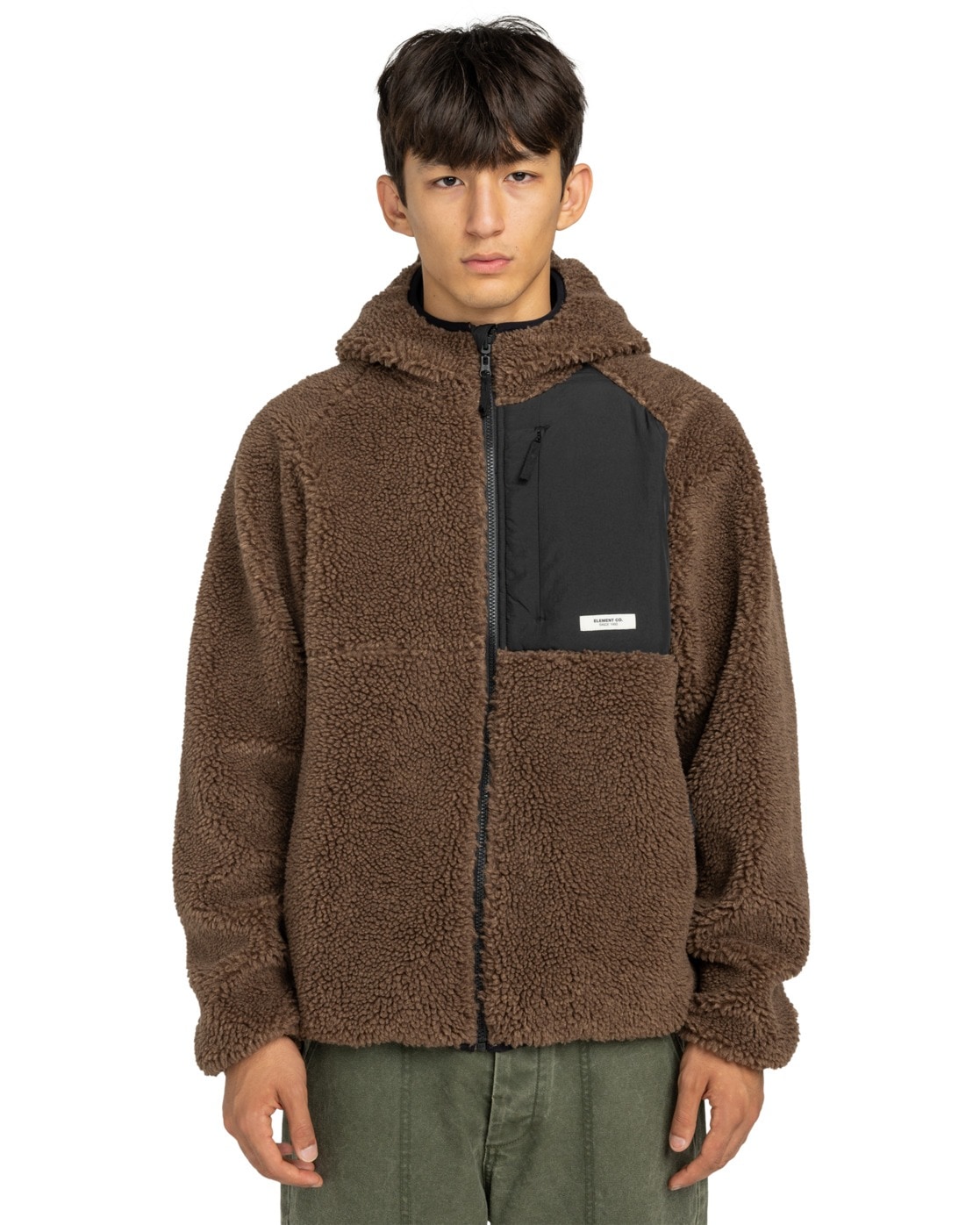 Element Outdoorjacke »Wolfe Sherpa« mit Kapuze