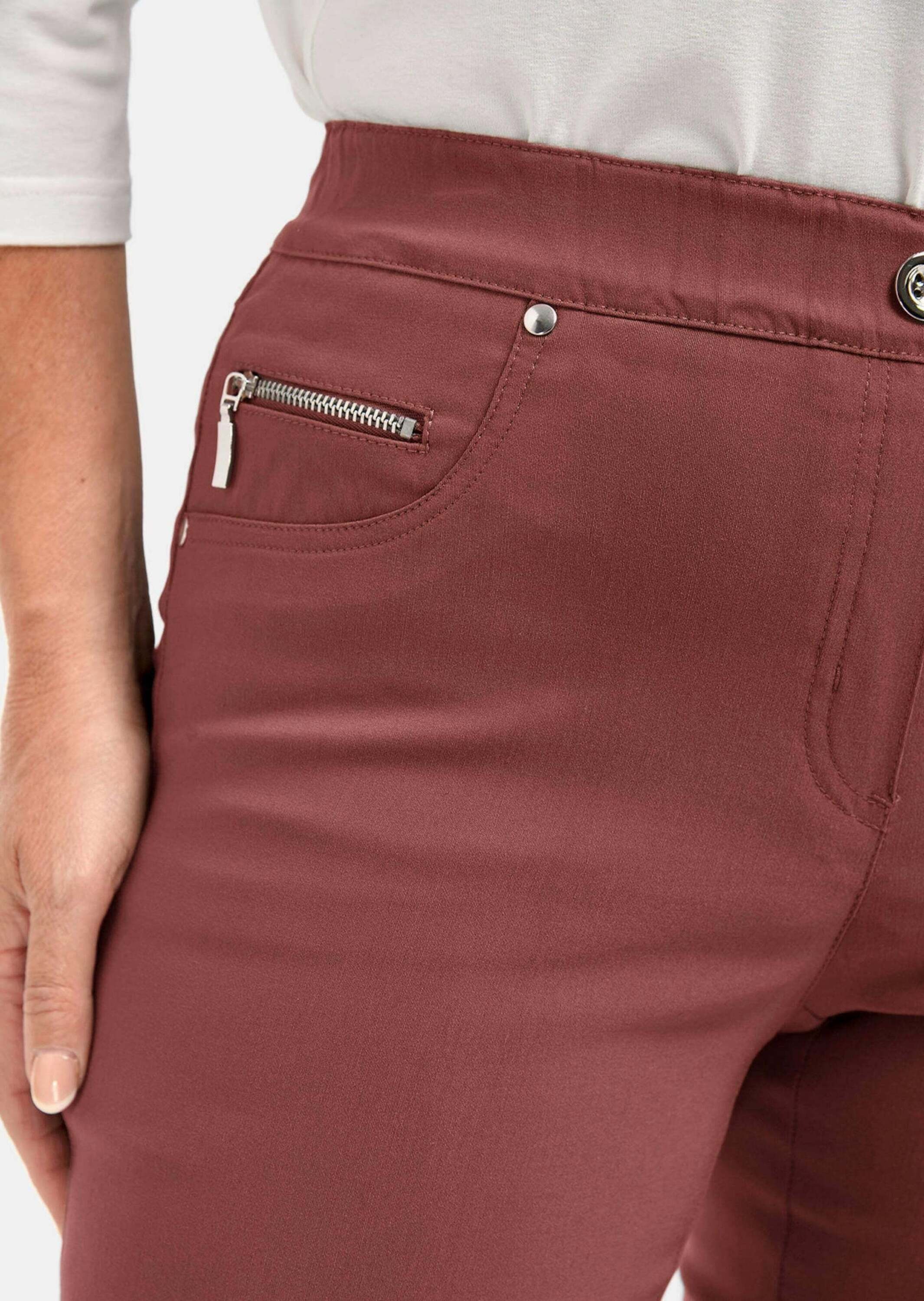 GOLDNER Schlupfhose »Kurzgröße Schmutzabweisende Super-Stretch-Schlupfhose Louisa«