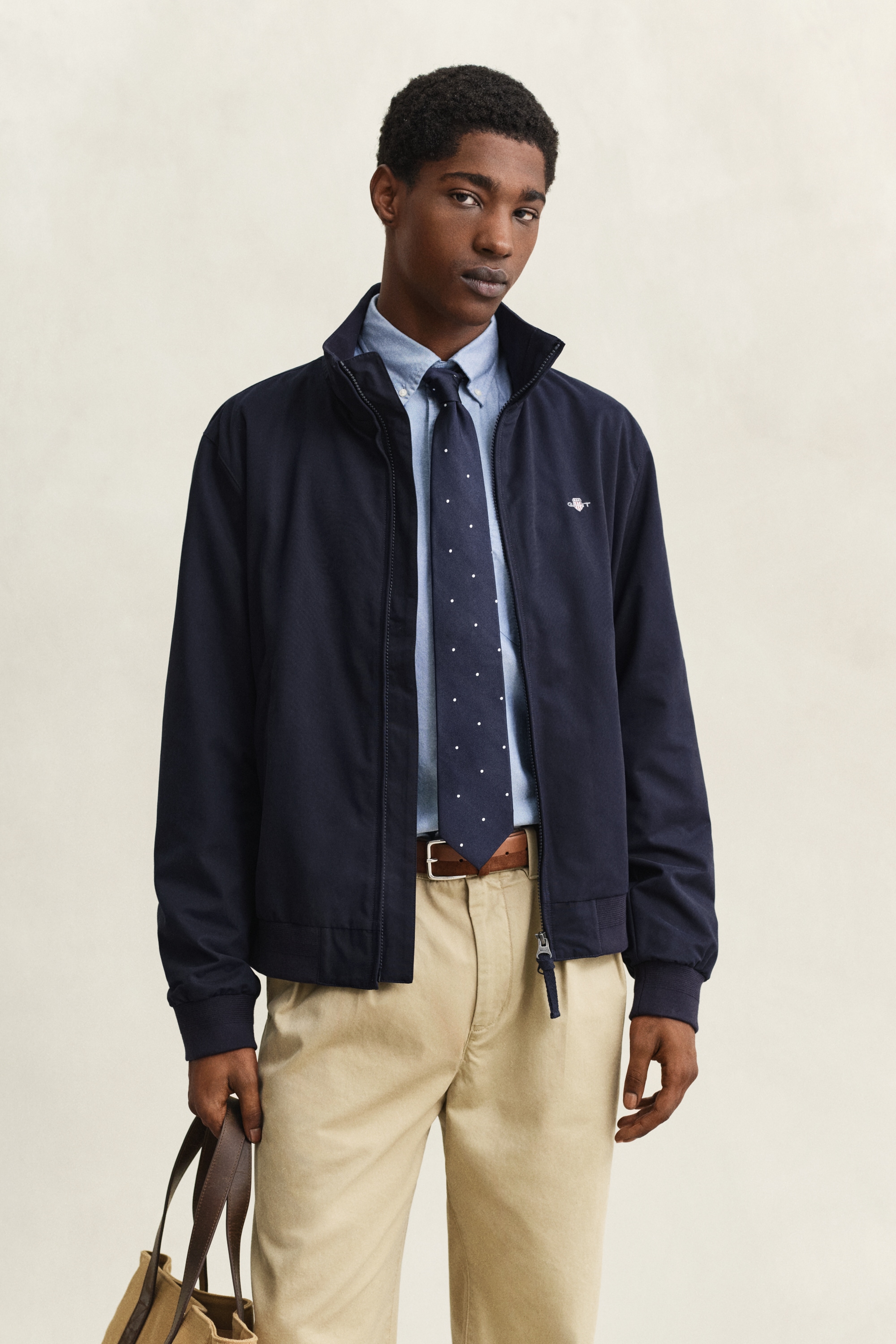Gant Blouson »LIGHTWEIGHT HAMPSHIRE« ohne Kapuze Regular fit mit Stehkragen