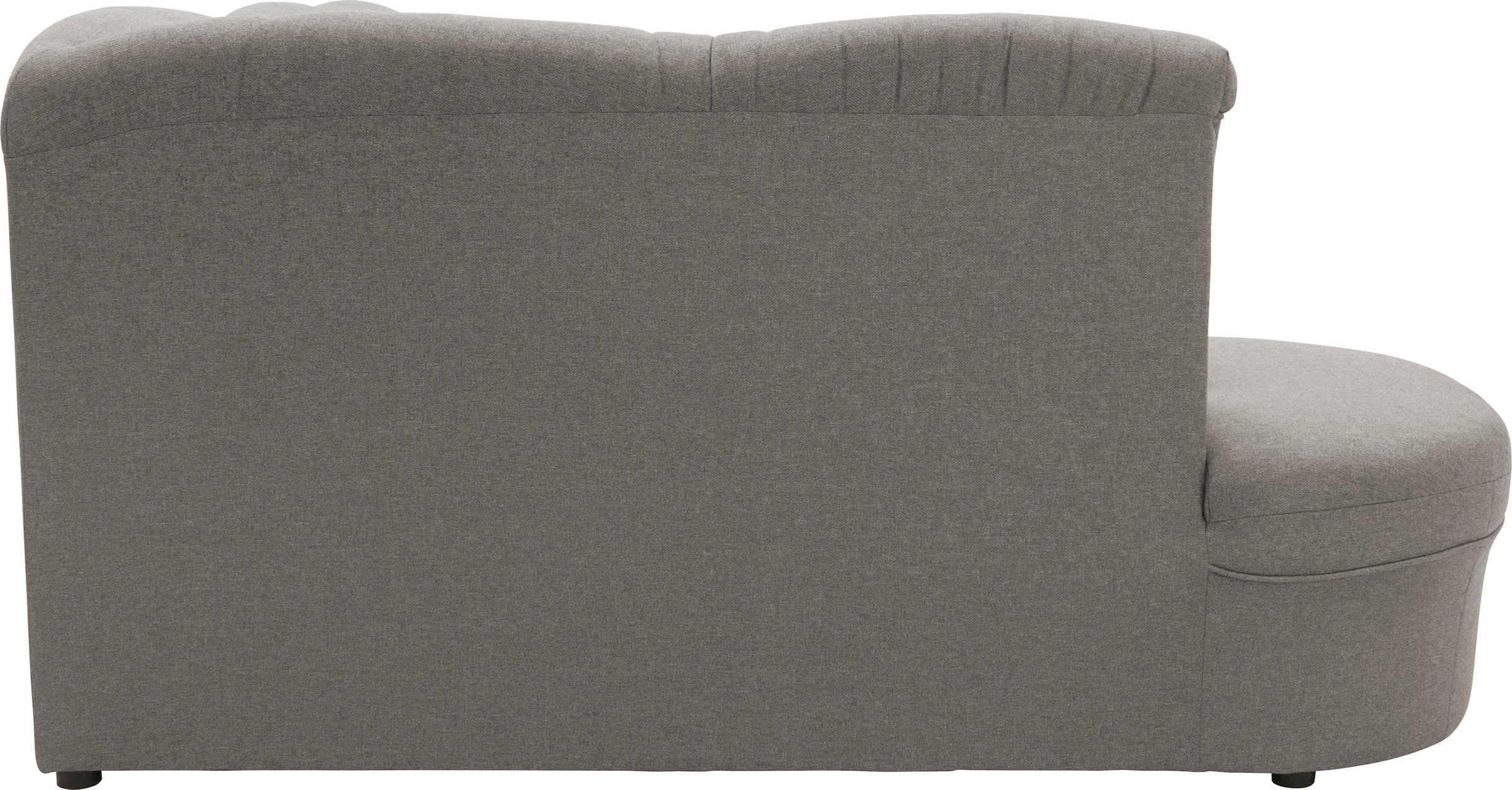 DOMO collection Ecksofa »Faenza für kleine Räume, Stellmaße 232,176cm, komfortabel, L-Form«, mit Ottomane, zeitlos, elegante Armlehnen, wahlweise mit Bettfunktion