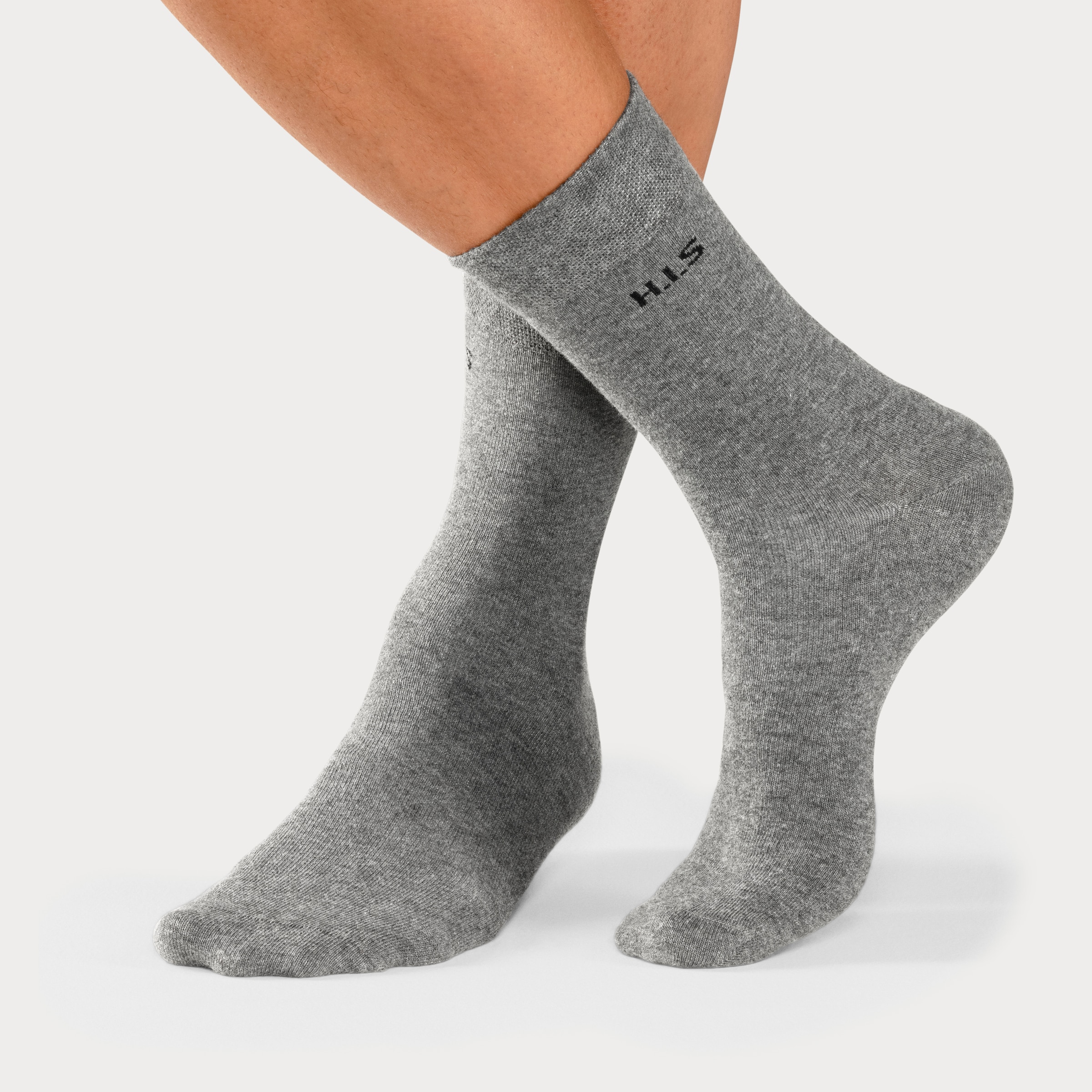 H.I.S Socken, (4 Paar), bestellen mit druckfreiem Bündchen bei OTTO online