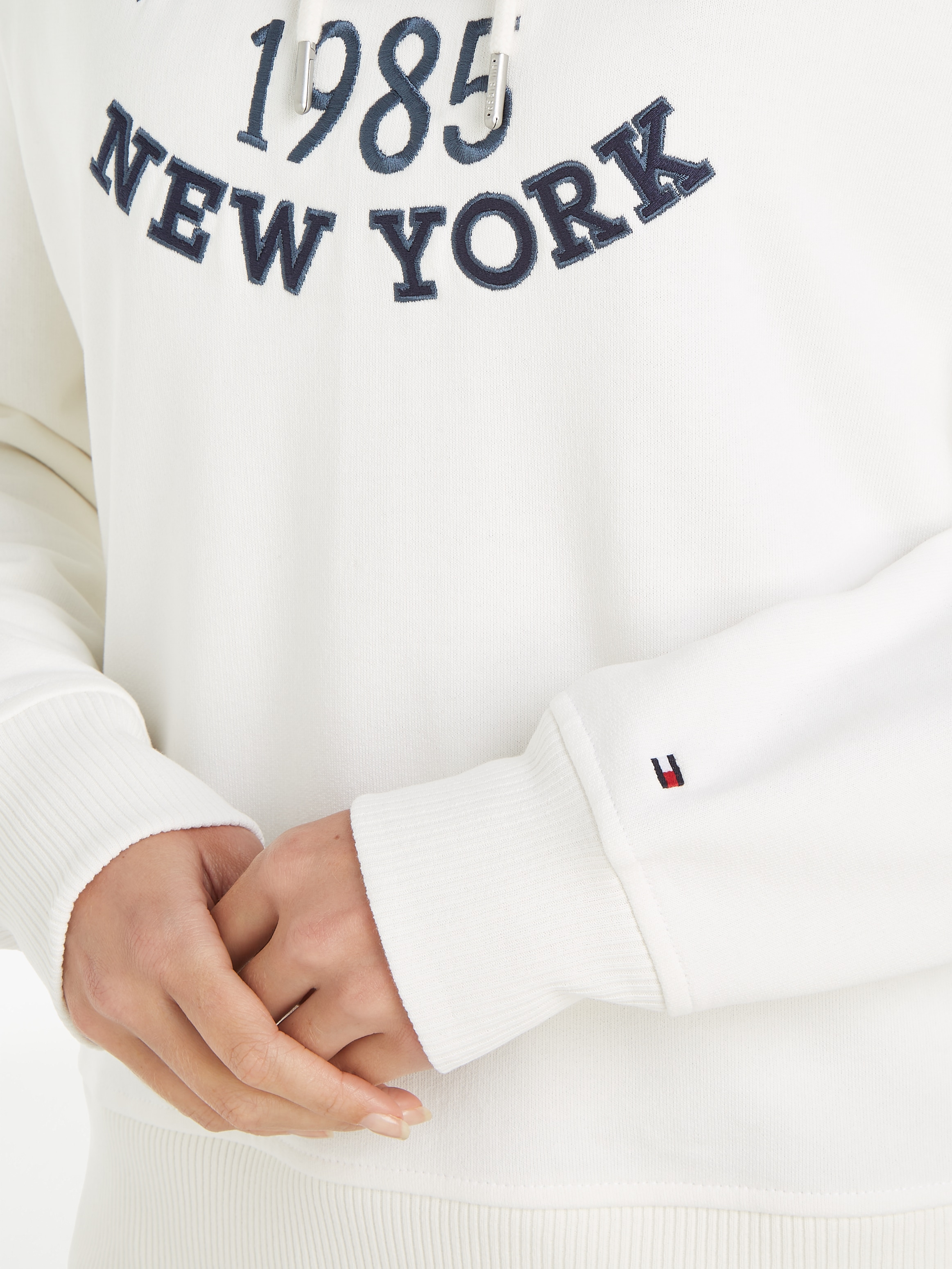 Tommy Hilfiger Kapuzensweatshirt »MDRN REG VARSITY HOODIE«, mit Kapuze