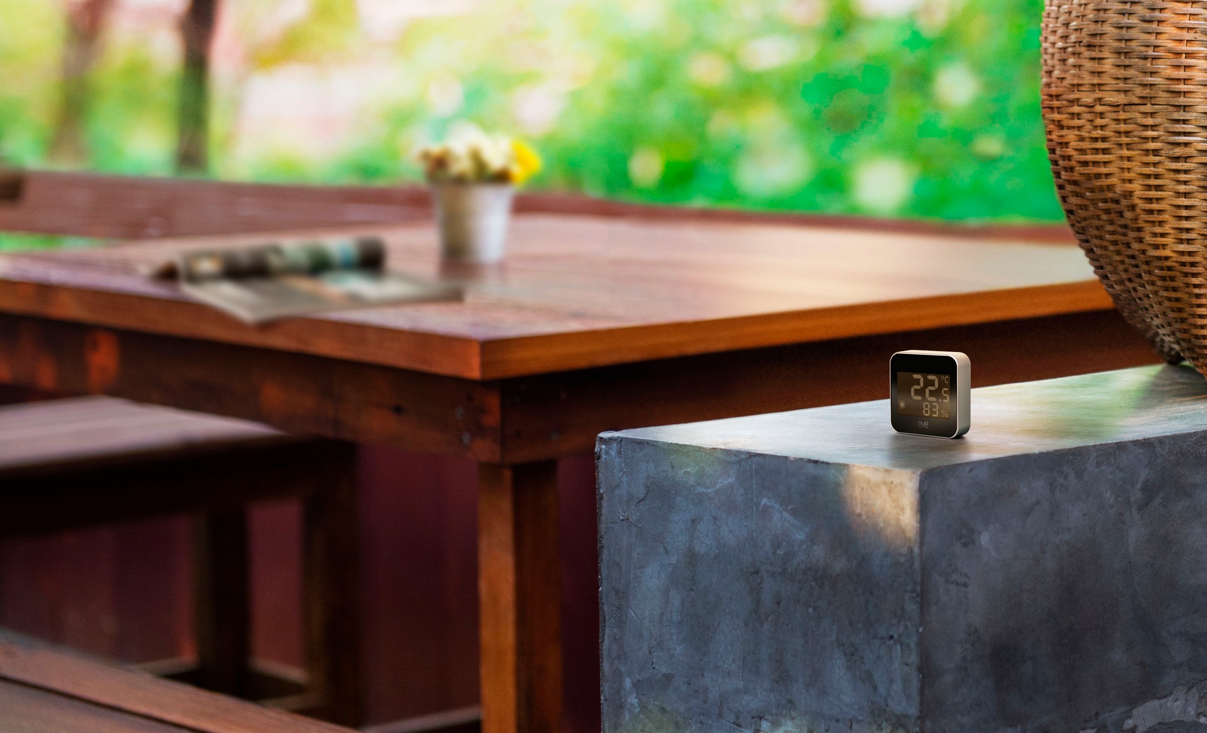 EVE Sensor »Weather (Matter) 2er Pack«, (Packung, 2 St.), Smarte Wetterstation
