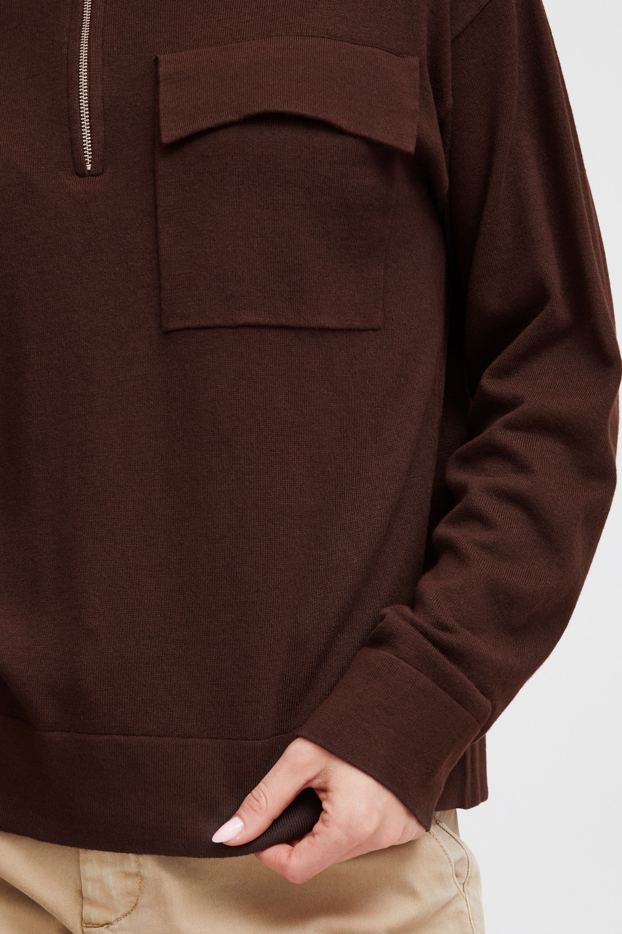 Pulz Jeans Strickfleece-Pullover »Strickpullover PZSara«