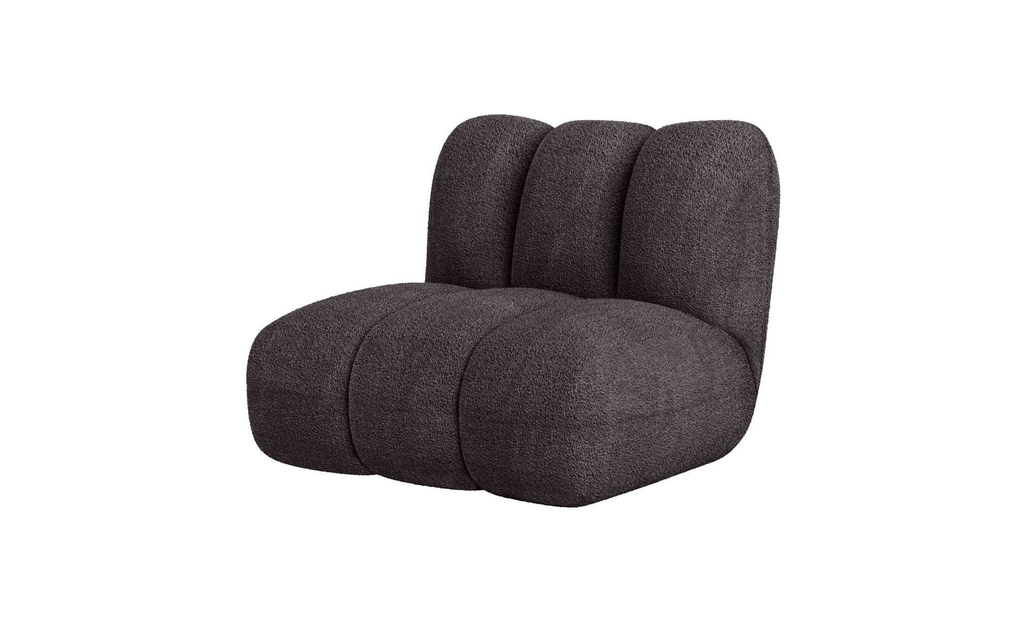 LeGer Home by Lena Gercke Sessel »Priya Loungesessel, moderne Steppung, auch in Bouclé«, perfektes Einzelstück, gemütlich und modern, B/T/H: 90/106/84 cm