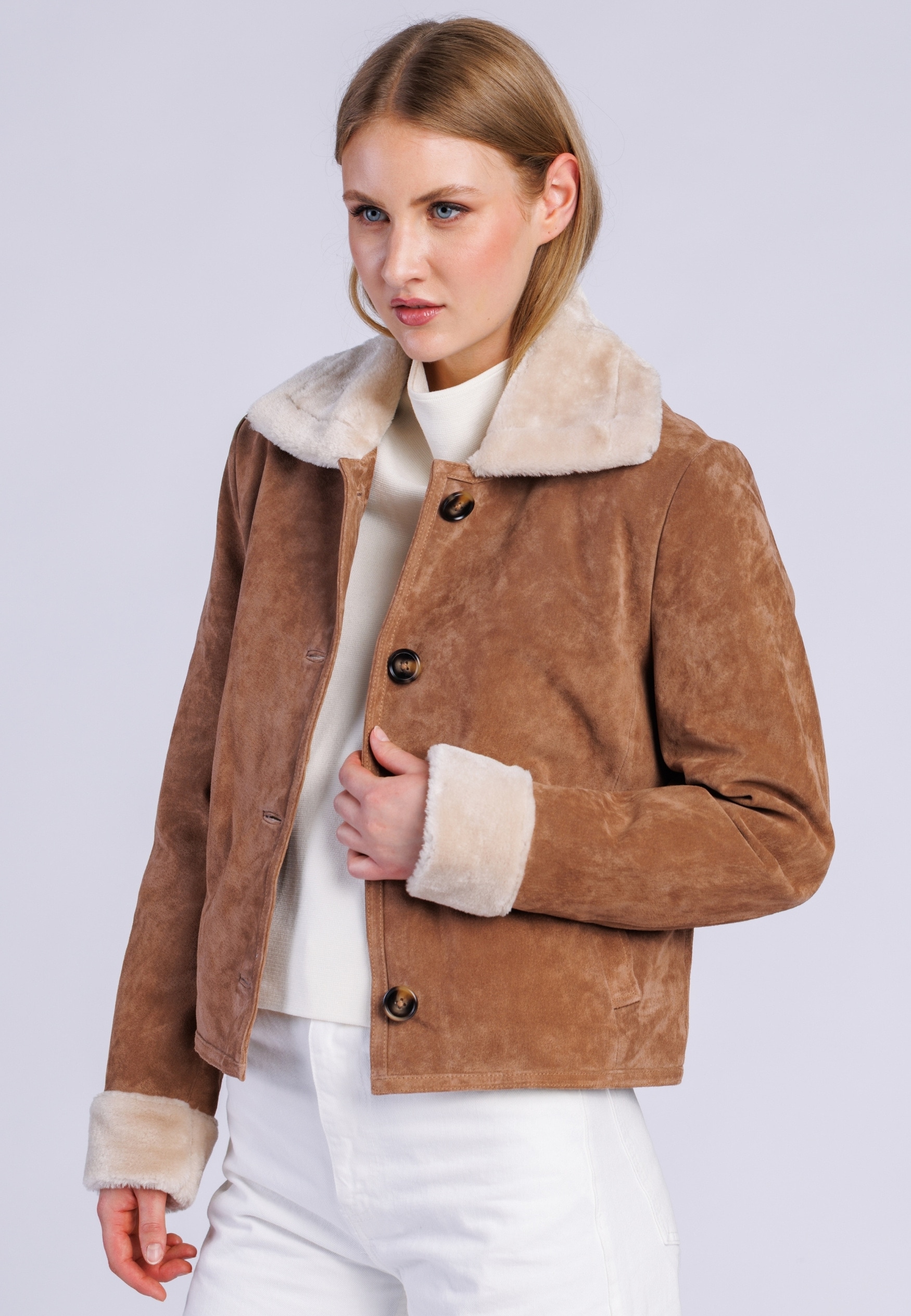 Freaky Nation Lederjacke »Solina-FN«