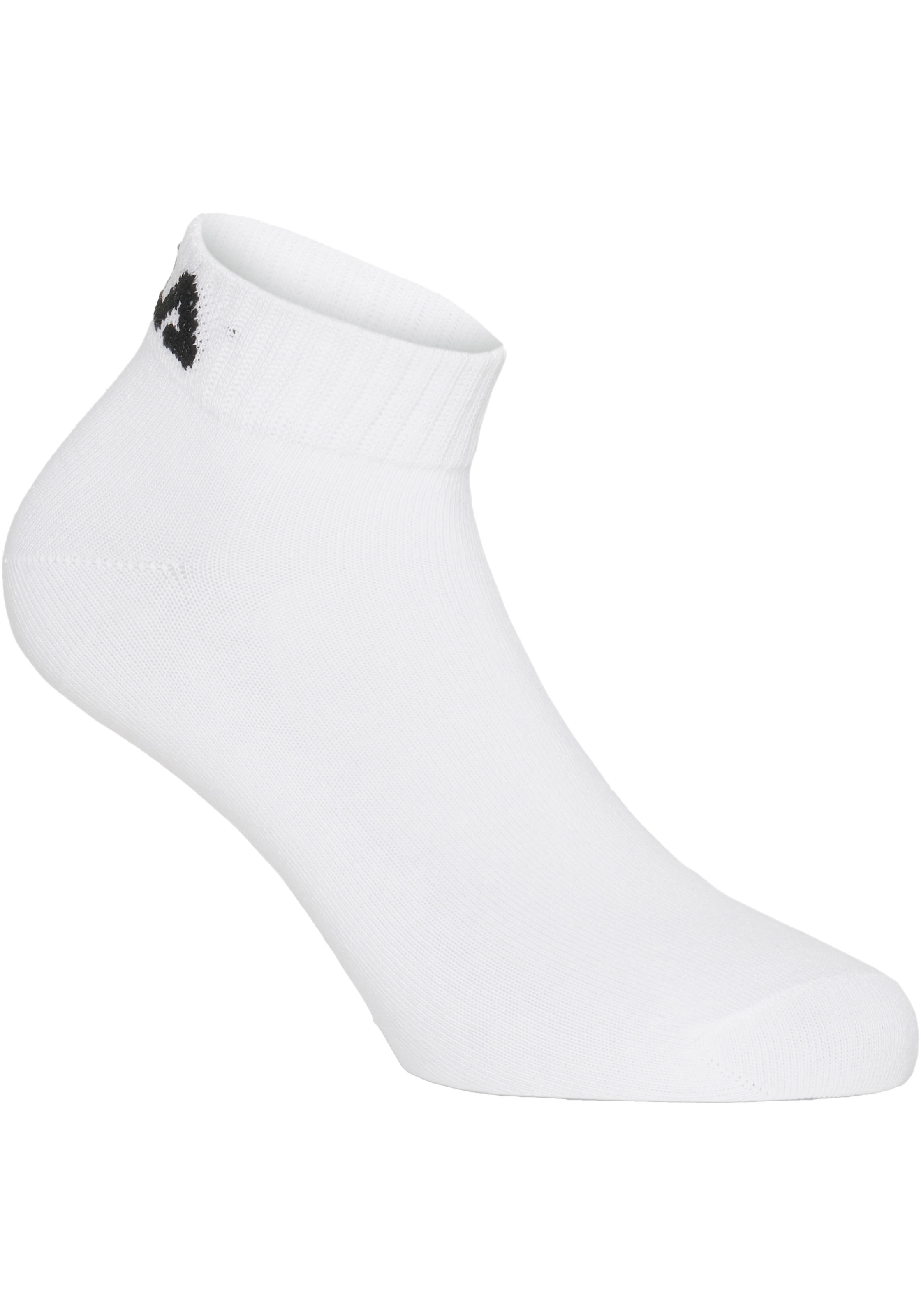 Fila Kurzsocken »UNISEX INVISIBLE PLAIN SOCKS«, (6 Paar), Baumwollmischung, Rippenbündchen, flache Zehennaht