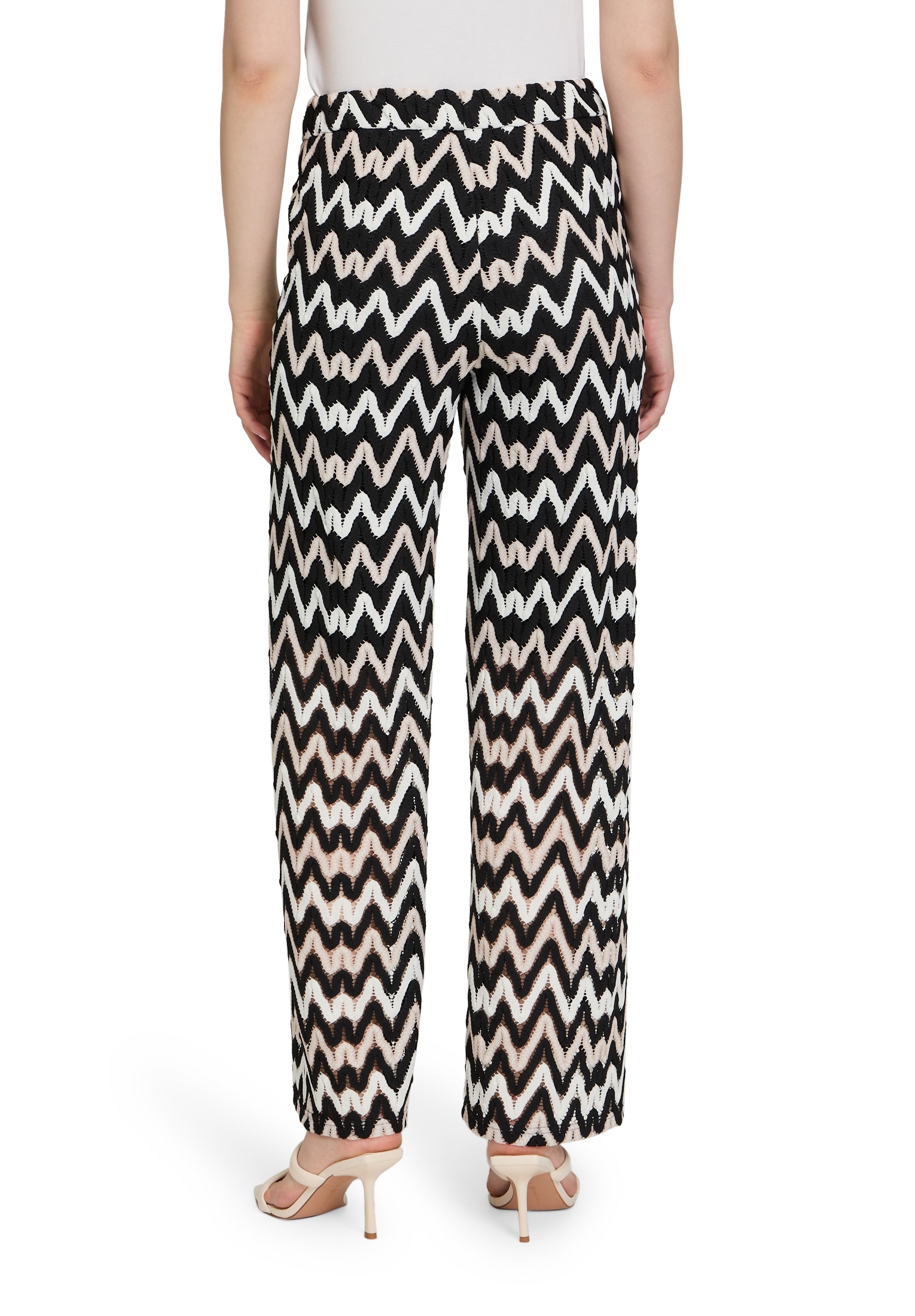 Betty&Co Schlupfhose »Schlupfhose mit Struktur«