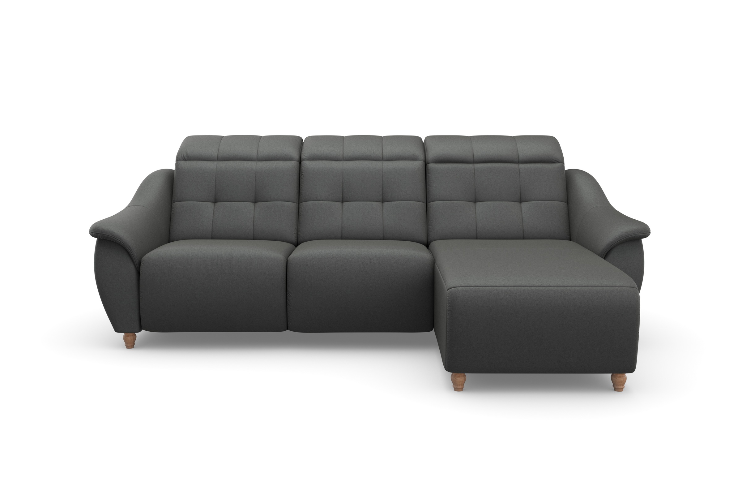 Home affaire Ecksofa »Boston L-Form« Kopfteilverstellung an jeder Sitzfläche, wahlweise Relaxfunktion