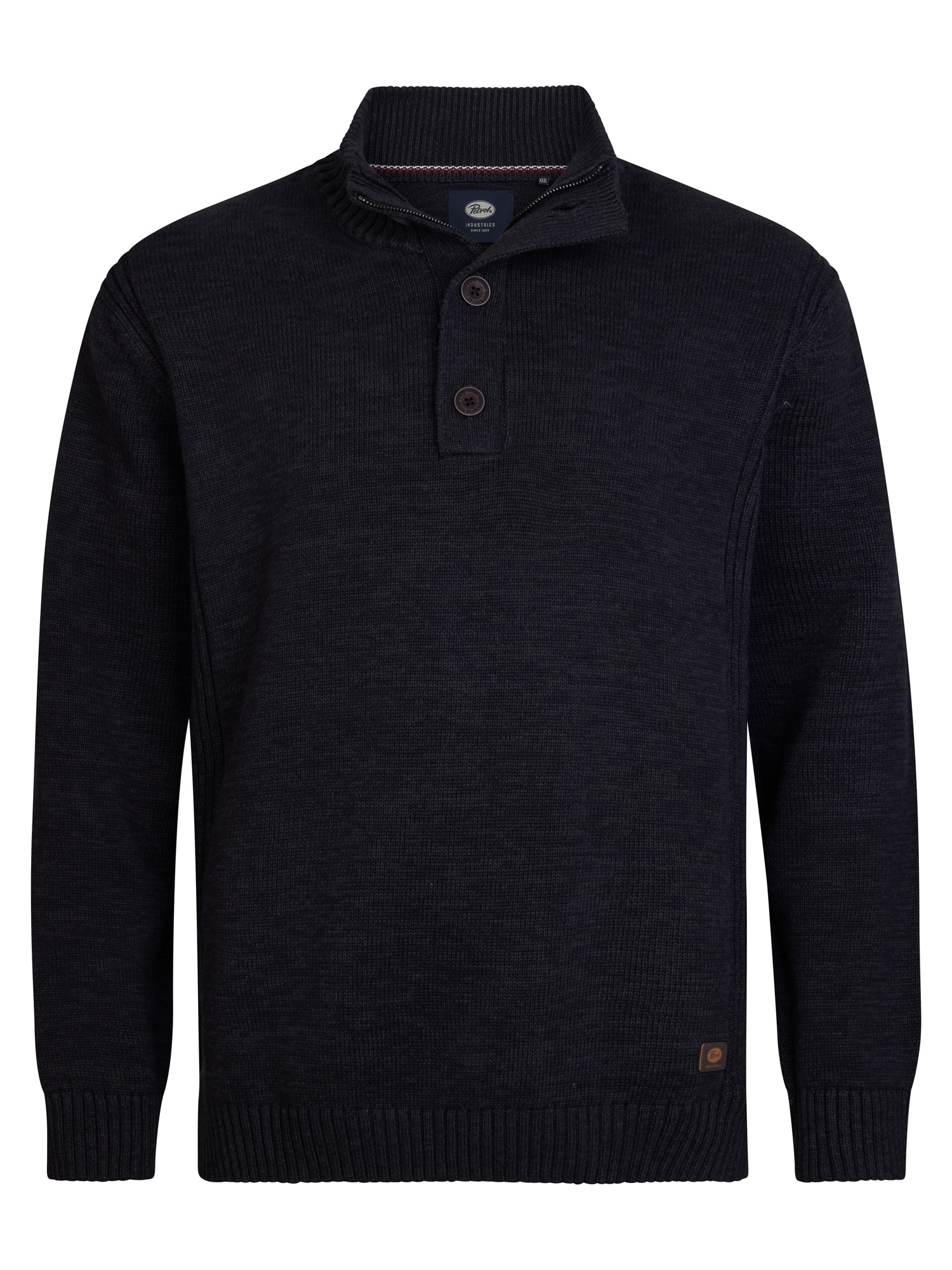 Petrol Industries Strickpullover mit Rippbündchen