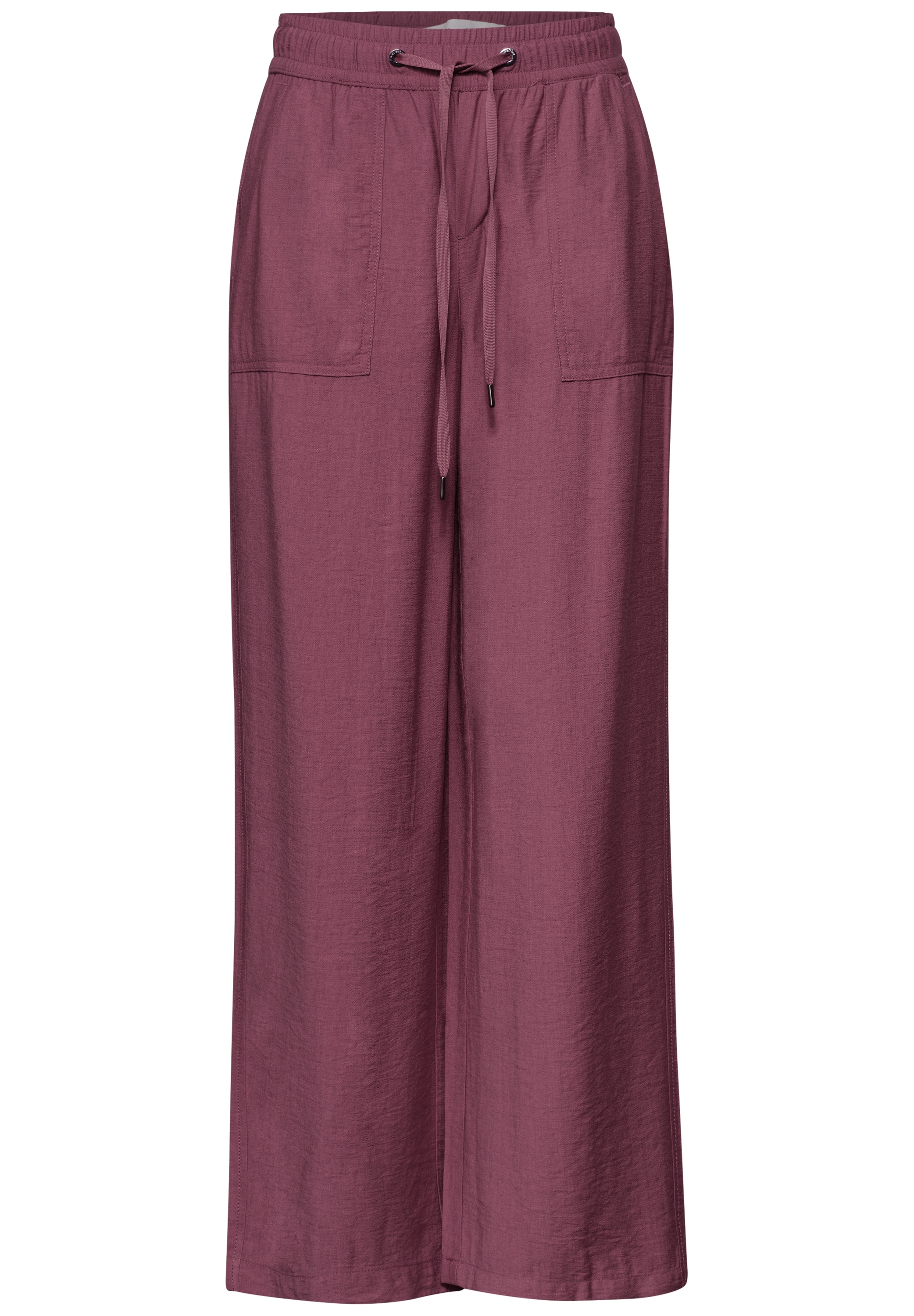 STREET ONE Stoffhose »Style Emee«  Crepe Sommerhose mit Viskose