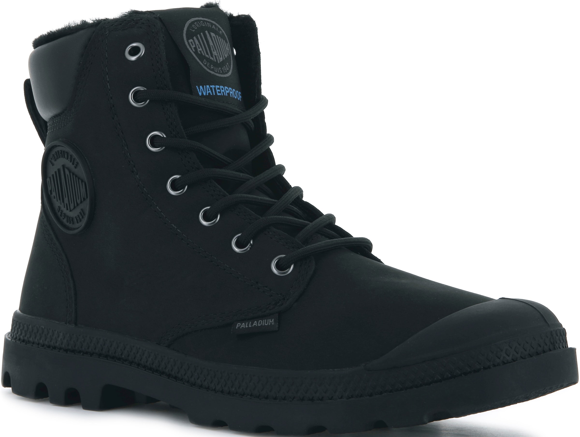 Palladium Winterboots »PAMPA SPORT CUFF WPS«, Winterschuhe, Schnürboots, Winterstiefel, wasserdicht & gefüttert