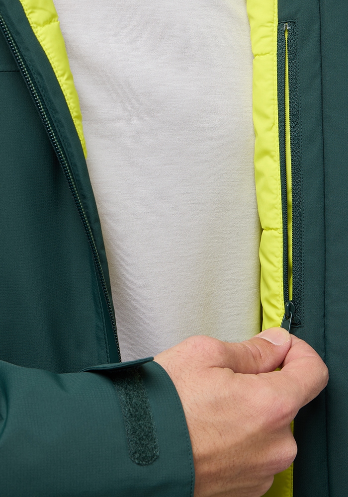 Jack Wolfskin Outdoorjacke »WISPER INS JKT M«, mit Kapuze