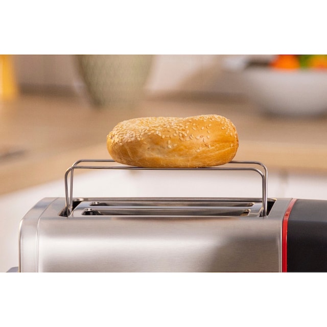 BOSCH Toaster »MyMoment TAT6M420«, 2 Schlitze, für 2 Scheiben, 970 W,  integr. Brötchenaufsatz, Auftau-/Aufwärmfunktion, Brotzentrierung bei OTTO