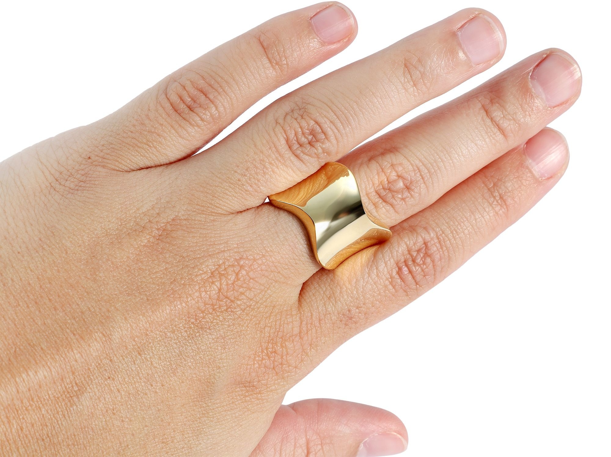 Adelia´s Fingerring »Damen Ring aus Edelstahl«