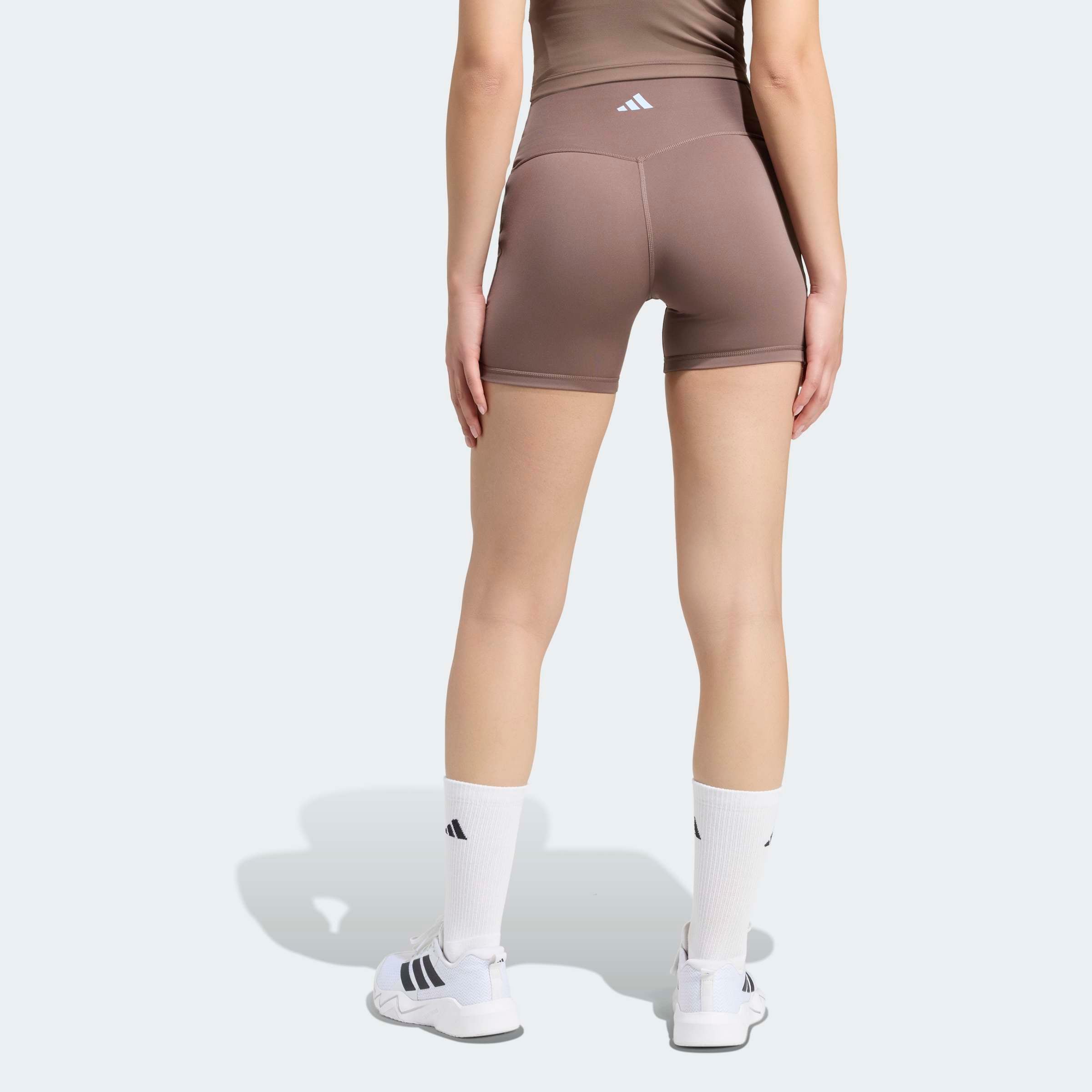 adidas Performance Shorts »3-STREIFEN STUDIO ALL ME BOOTY LEGGINGS, KURZ«