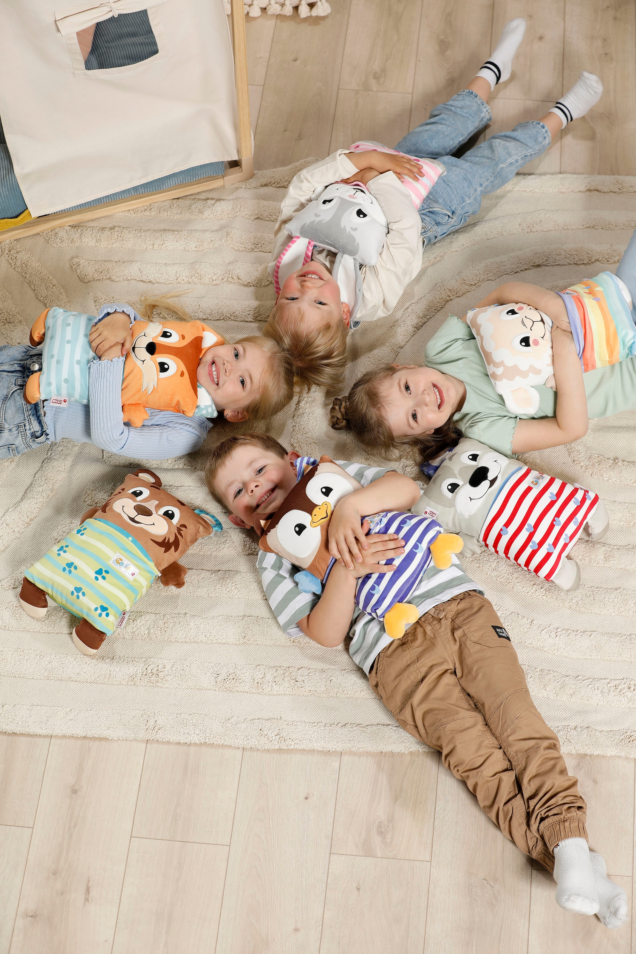 Nici Kuscheltier »Cosidoos, Fuchs mit Wendefunktion 30x20 cm«