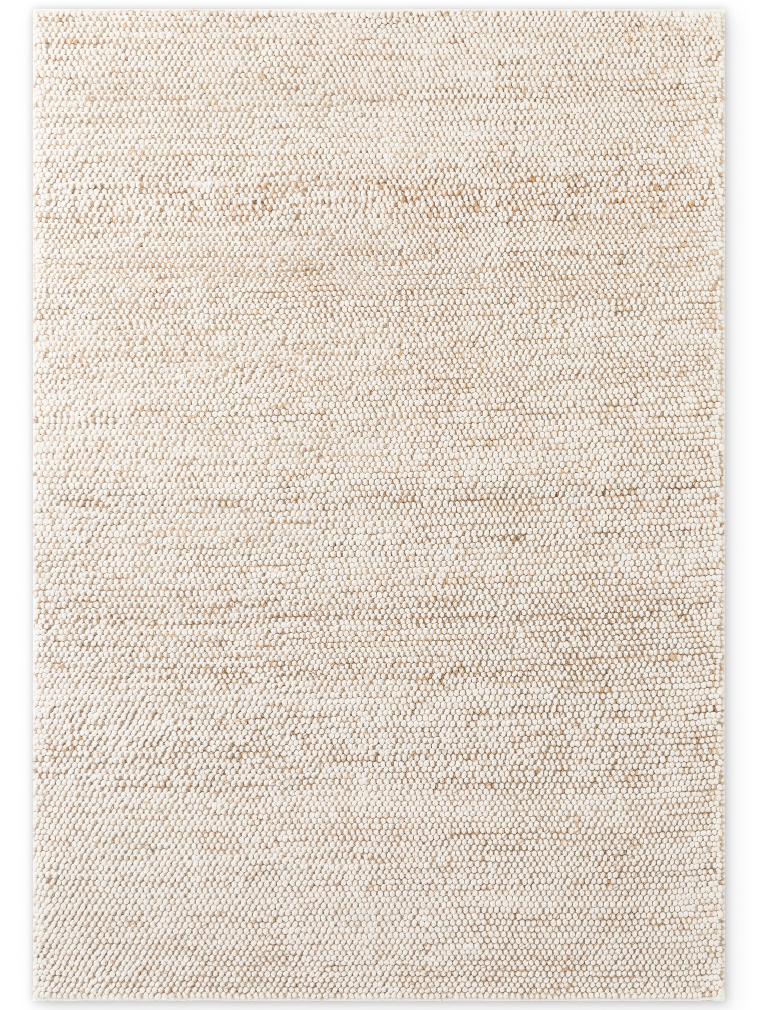 Villeroy & Boch Teppich »Peas« rechteckig 18 mm Höhe Handgewebt, Bouclé, Wolle, Jute, Natur, Läufer, Wohnzimmer, Skandi