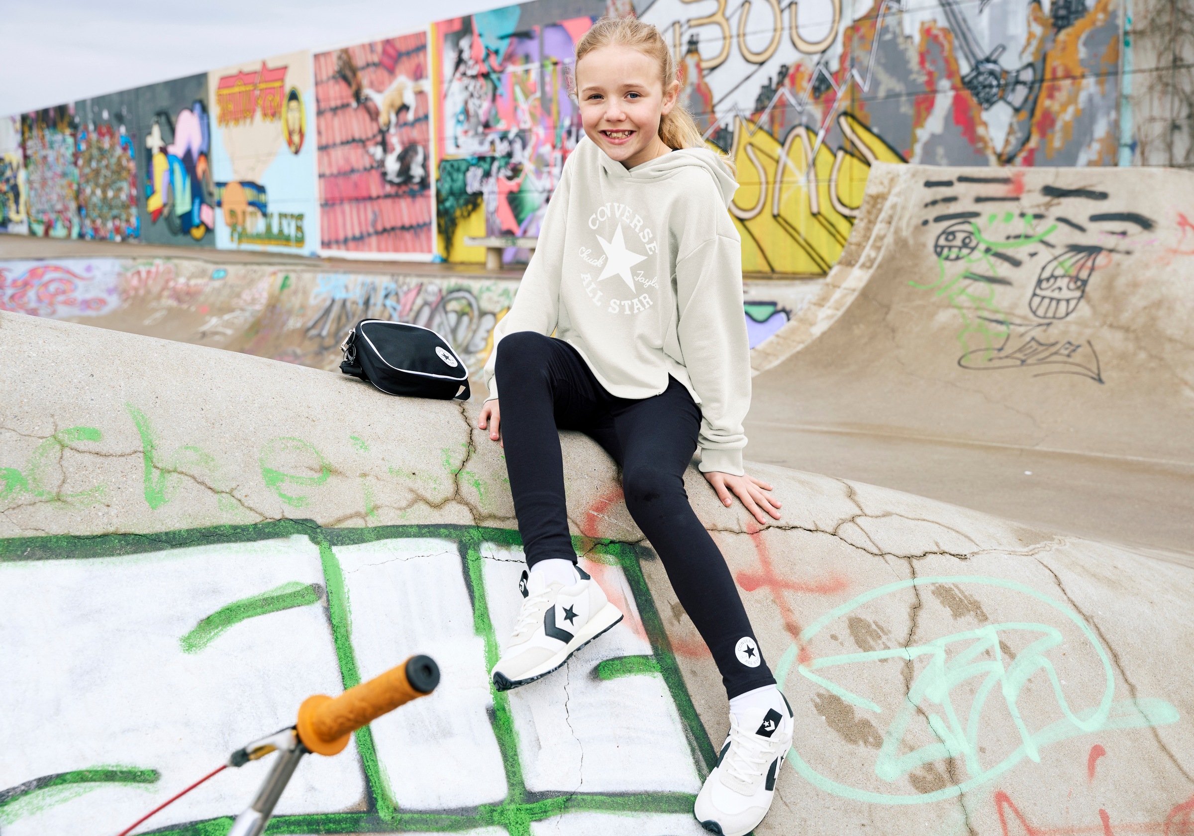 Converse Hoodie »CNVG DCTP HOODIE & LEGGING SET« 2 Stk. tlg.