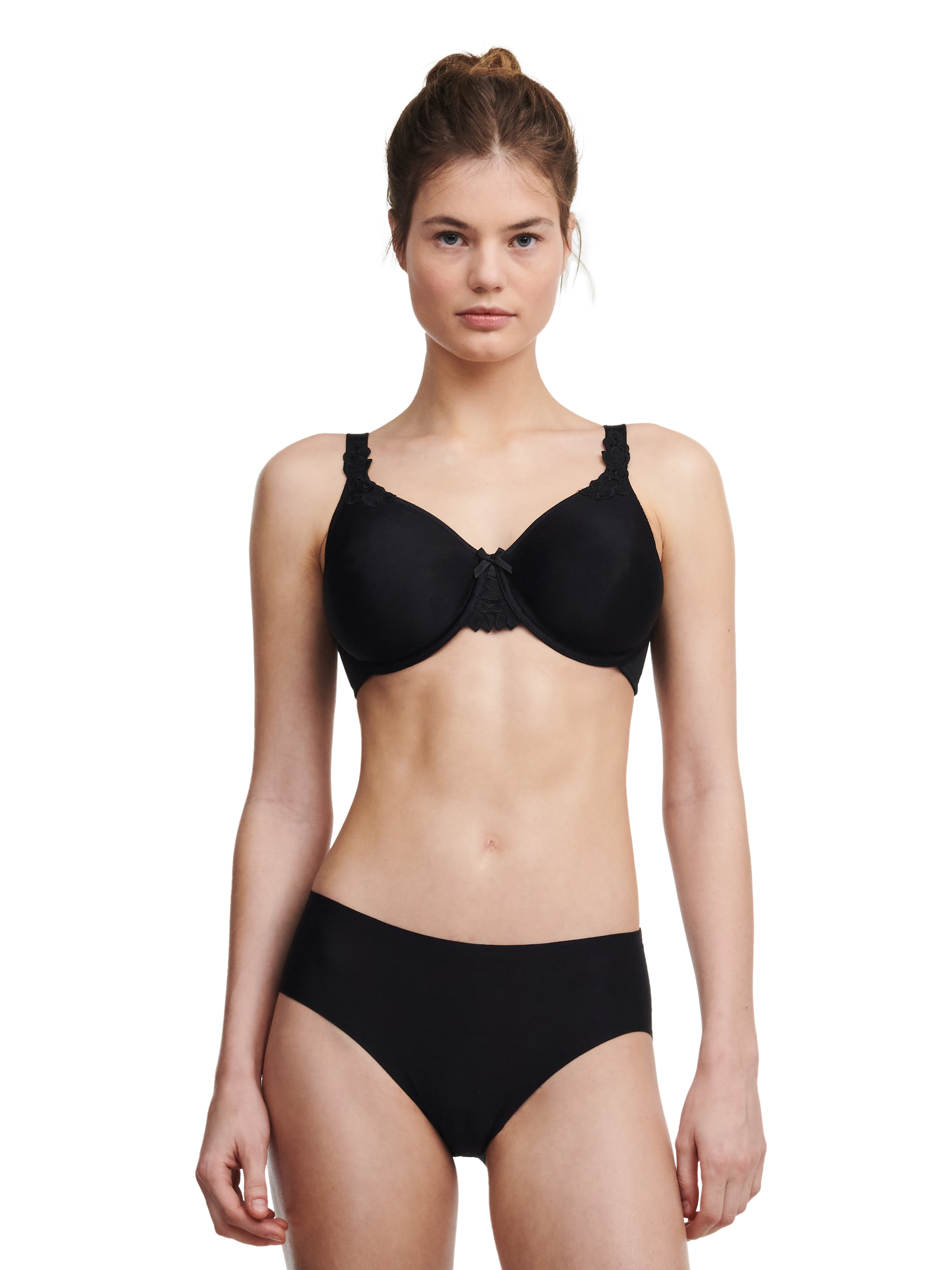 Chantelle Bügel-BH »HEDONA« blickdichtes Gewebe, Guipure Spitze, leichter Minimizer-Effekt