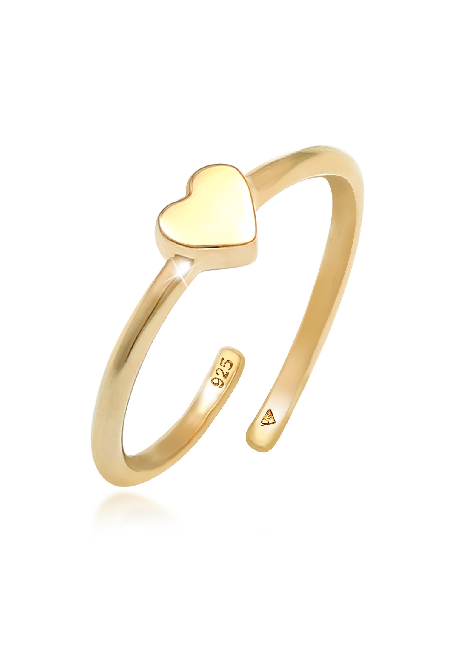 Fingerring »Ring Kinder Herz Liebe 925 Silber«