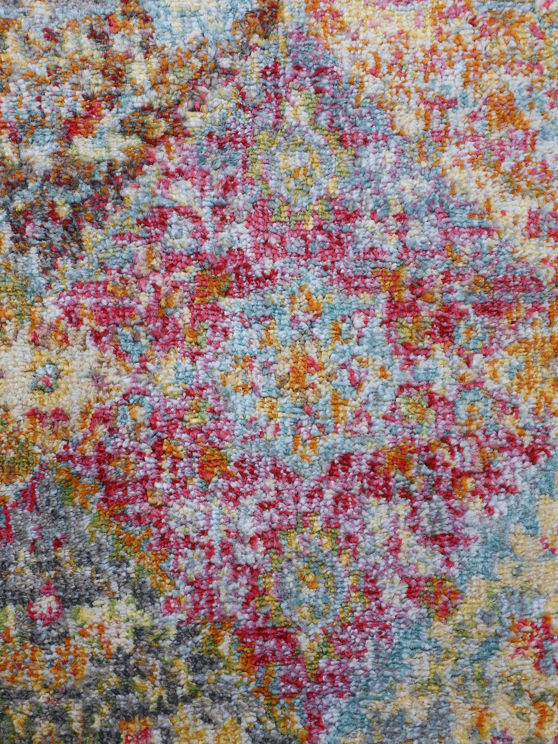 carpetfine Teppich »Harleen«, rund, 8 mm Höhe, Vintage Look, Wohnzimmer