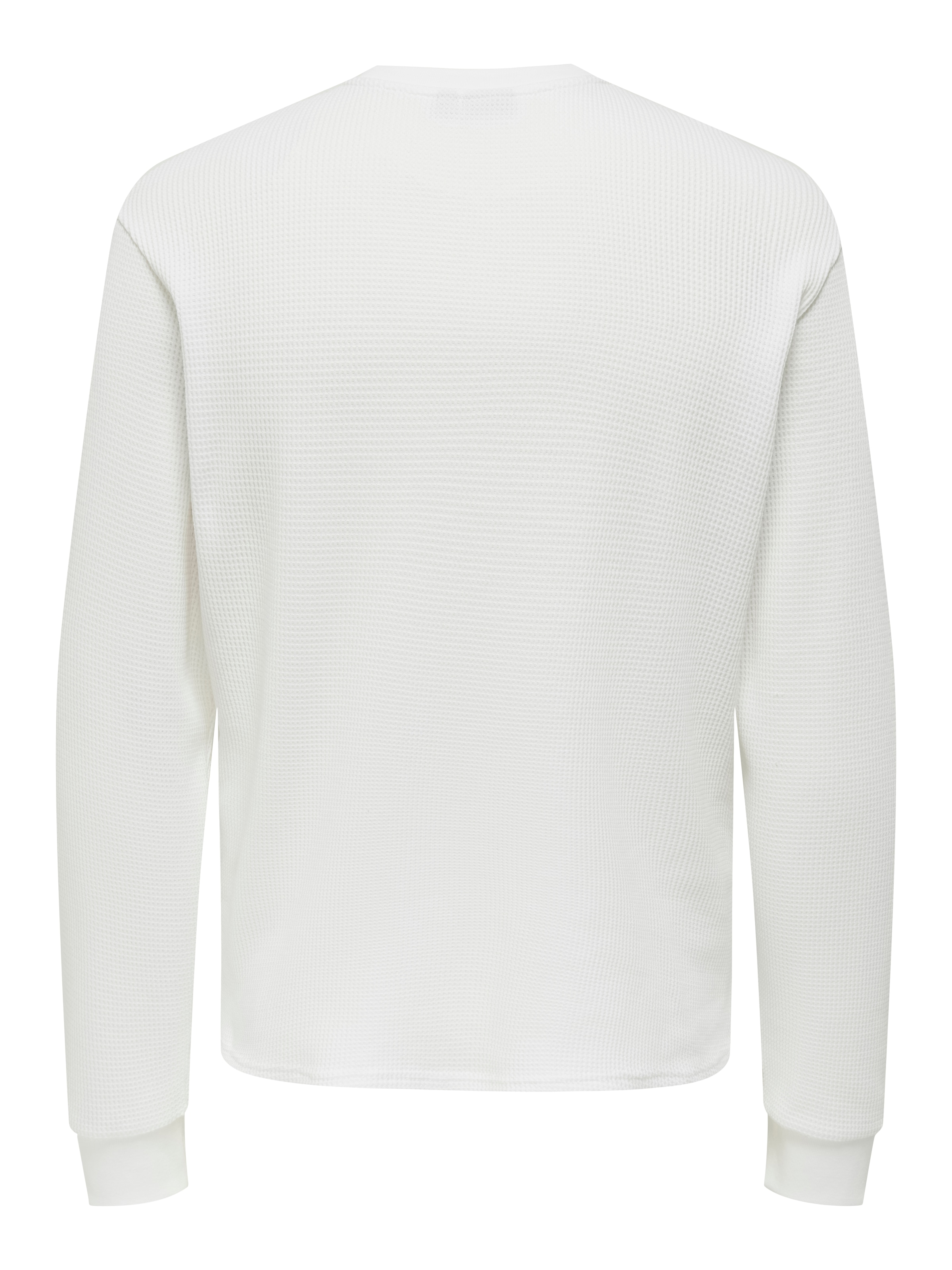ONLY & SONS Langarmshirt »ONSTOBIE REG LS HENLEY TEE NOOS« Baumwollmischung, regular fit