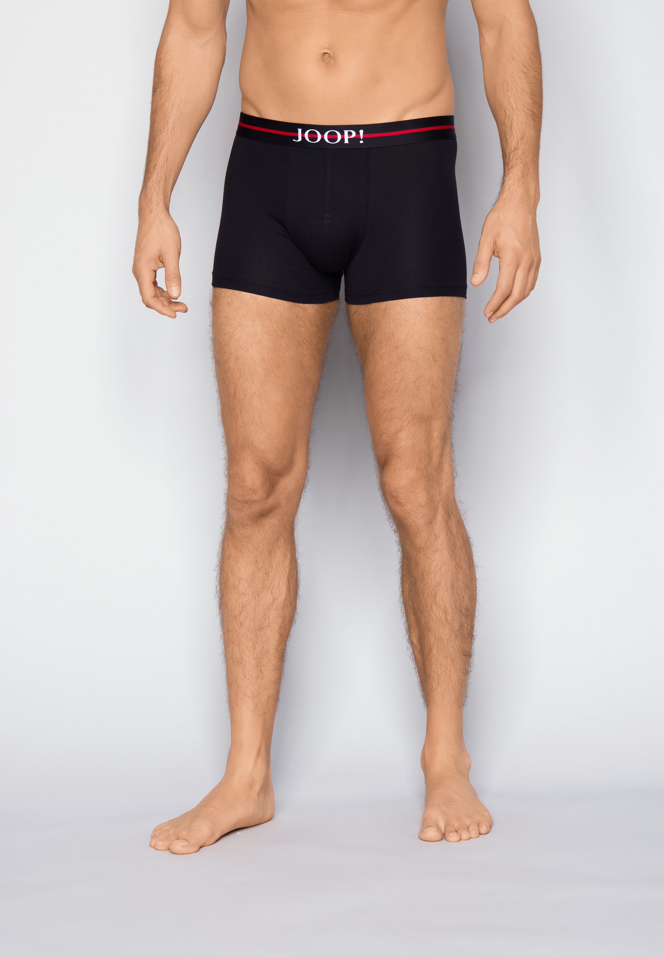 JOOP! Boxershorts »Everyday« 2er Pack,  ohne Eingriff, elastischer Logobund, Baumwollmix