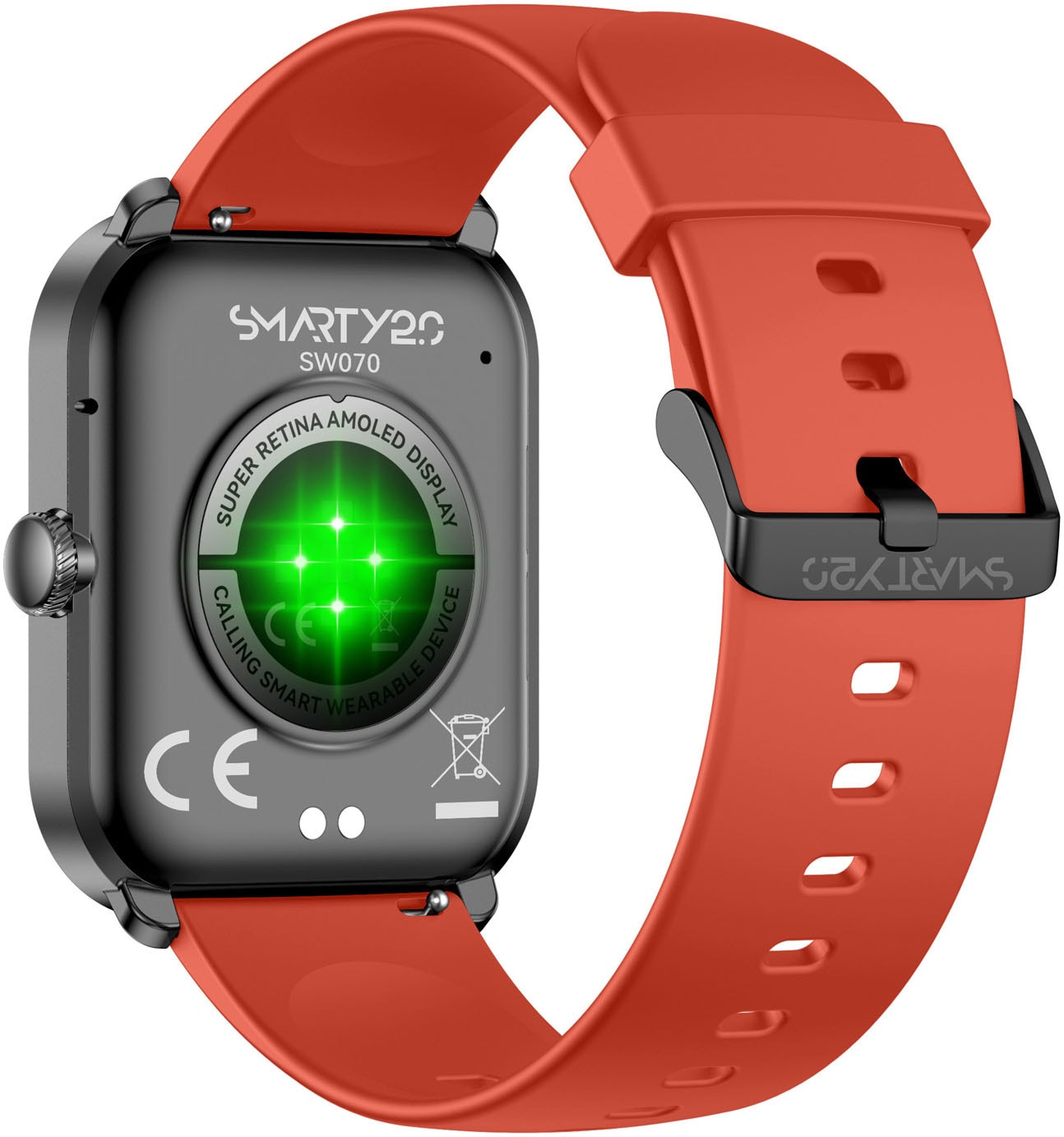 SMARTY 2.0 Smartwatch »Smarty 2.0«, (/ 1,78 Zoll),)