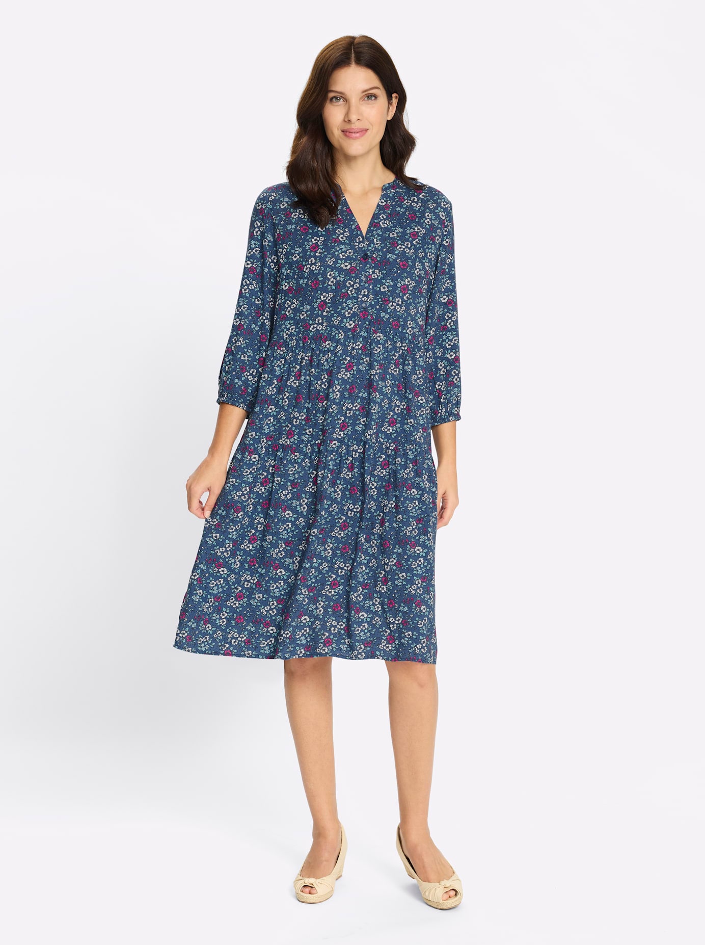 Classic Basics A-Linien-Kleid »Stufenkleid«