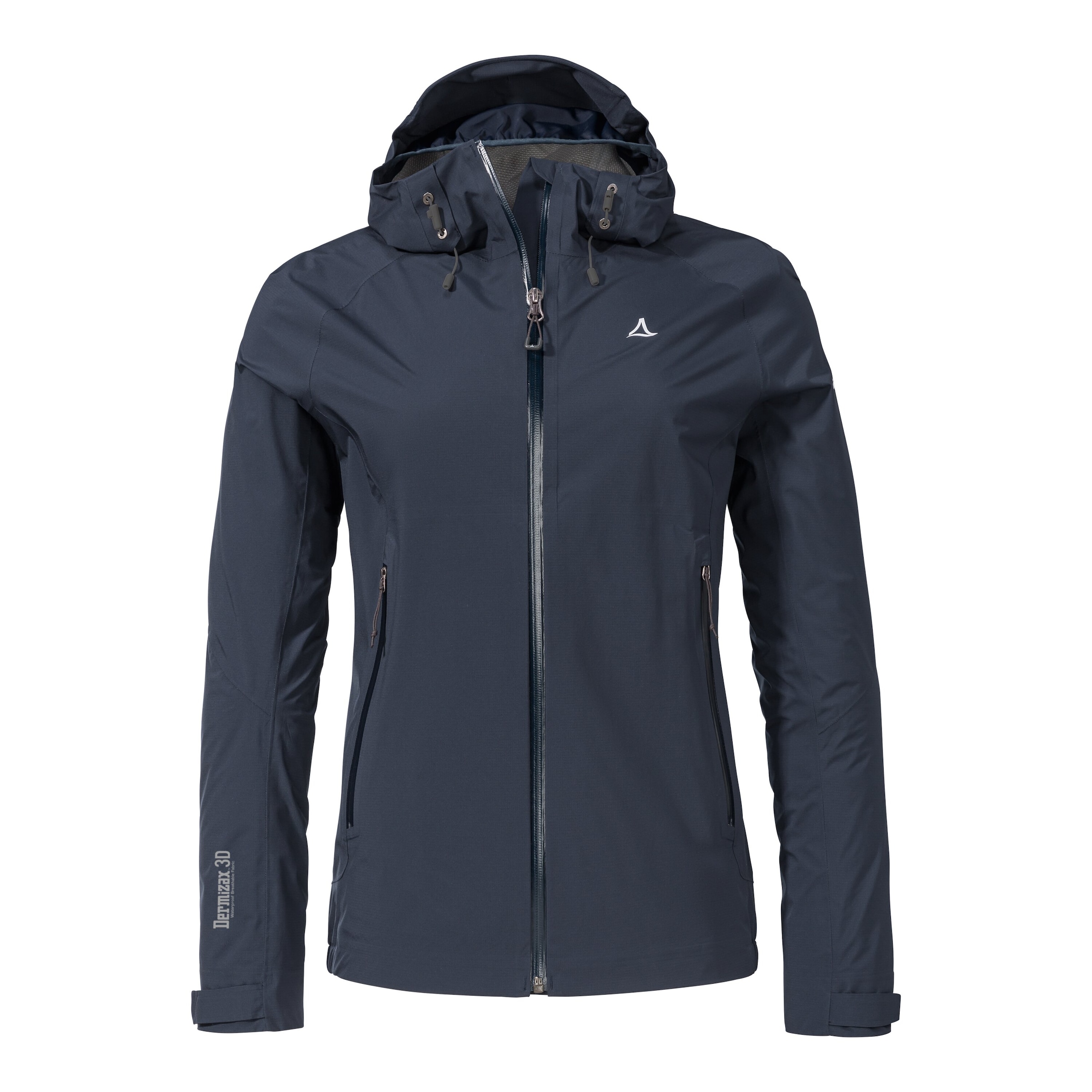 Schöffel Outdoorjacke »navy blazer« mit Kapuze für Trekking und Wandern, mit Kapuze, wasserdicht, winddicht