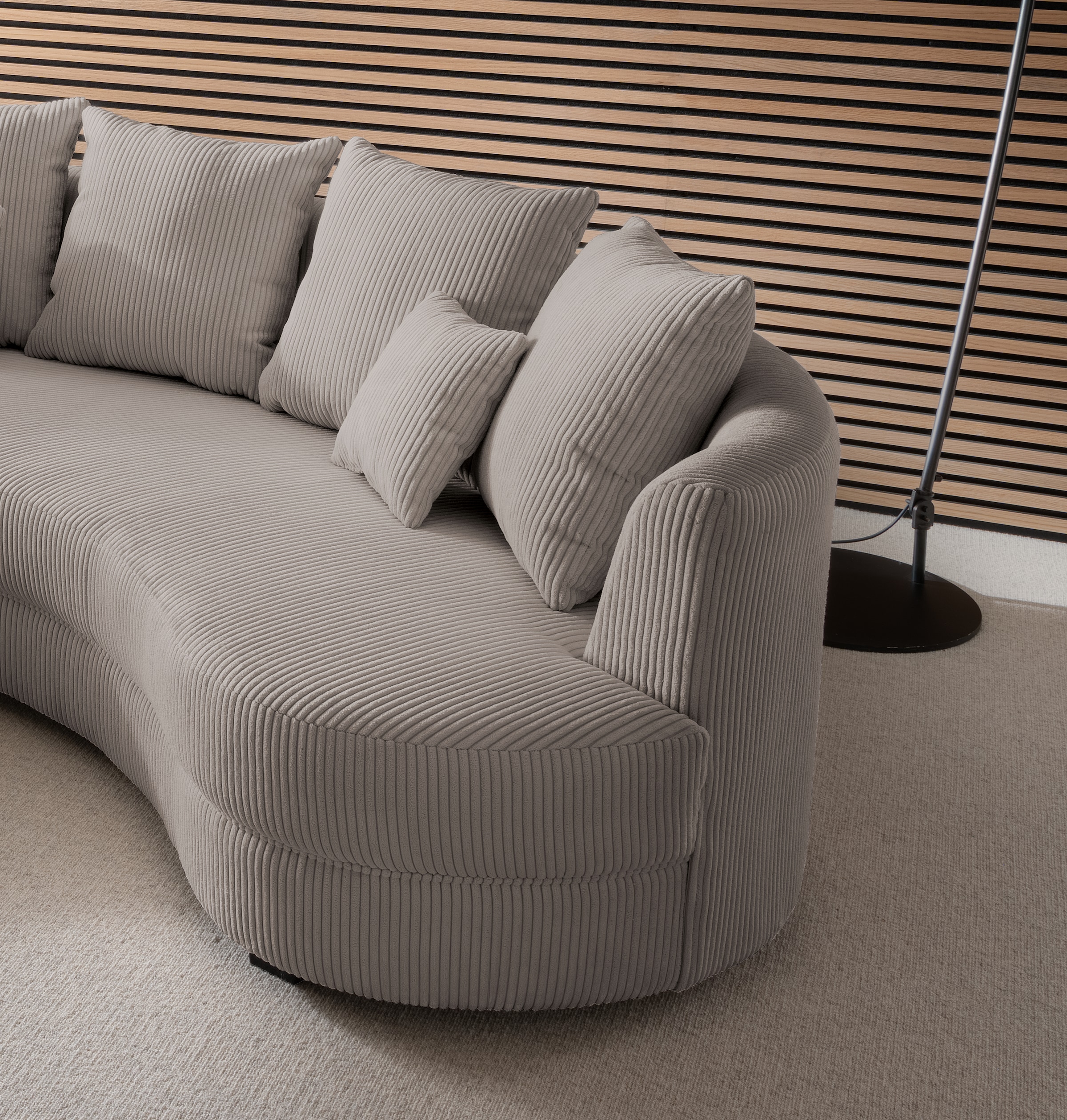 INOSIGN Ecksofa »Limoncello organische Formensprache, L-Form«, ergonomische Form