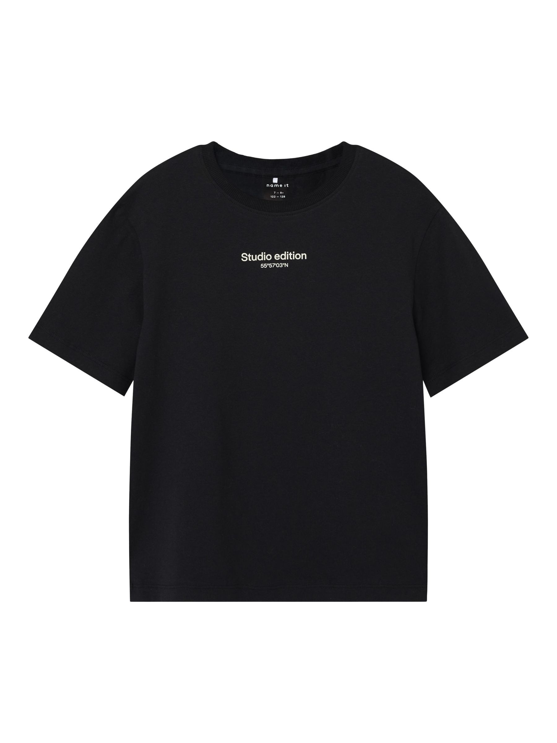 Name It T-Shirt »NKMBRODY SS NREG TOP NOOS«, mit dezentem Frontmotiv